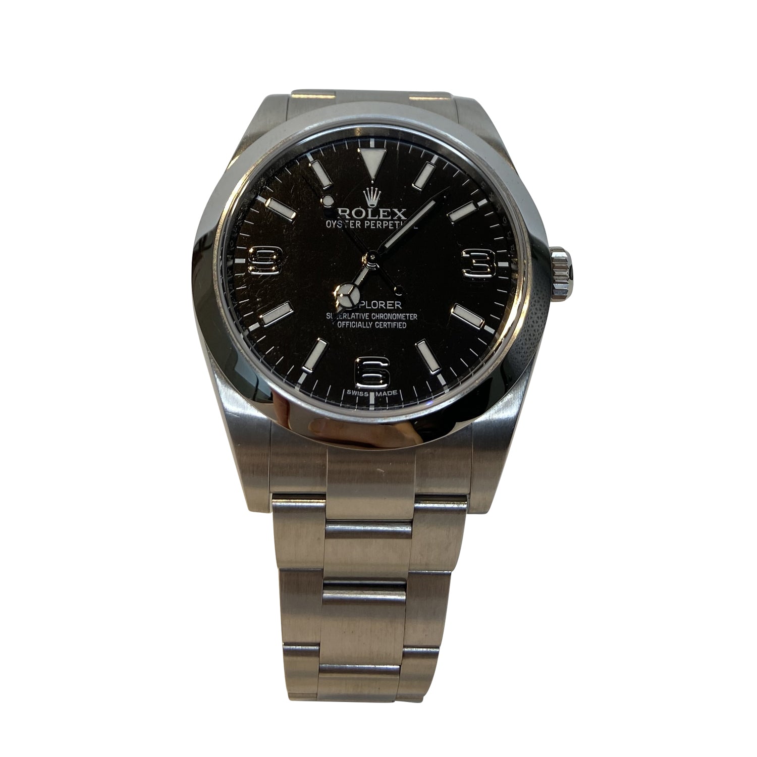 Explorer 1 Watch Stainless Steel Mens