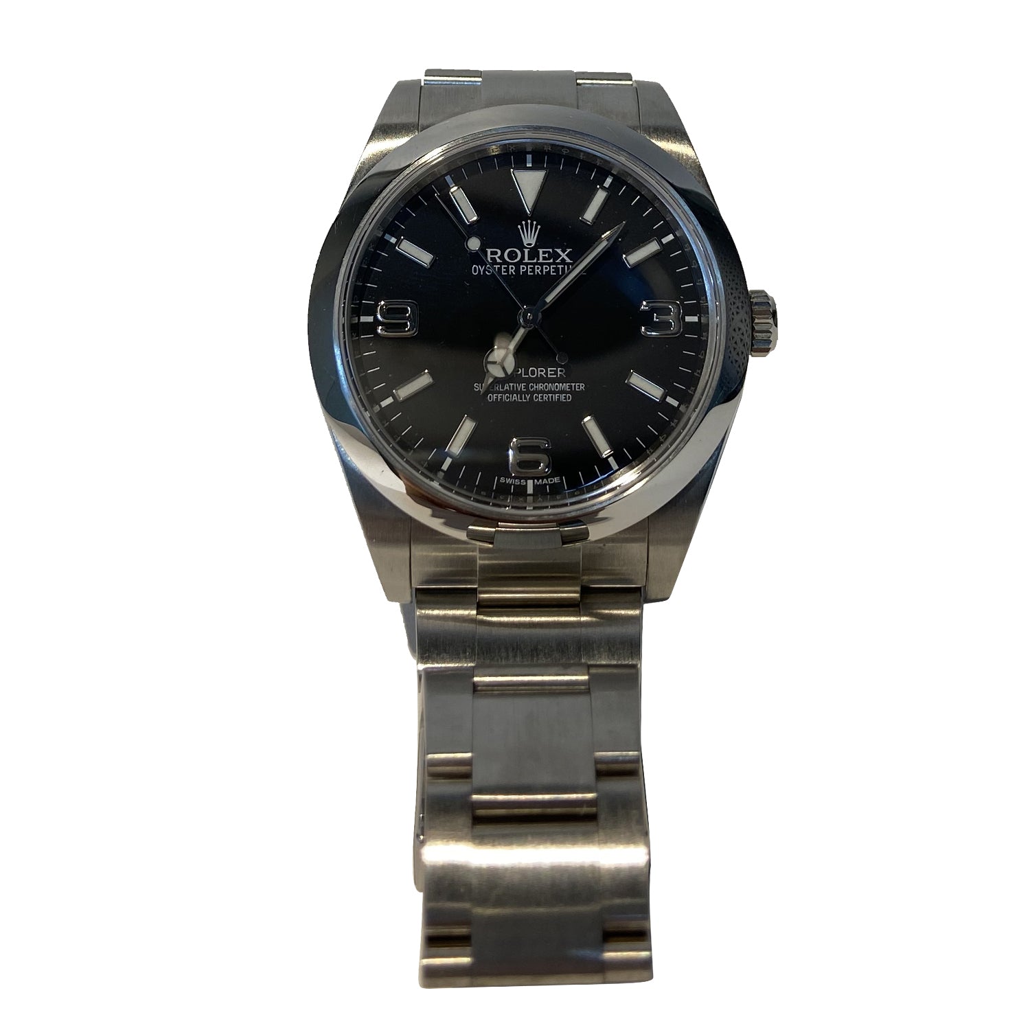 Explorer 1 Watch Stainless Steel Mens