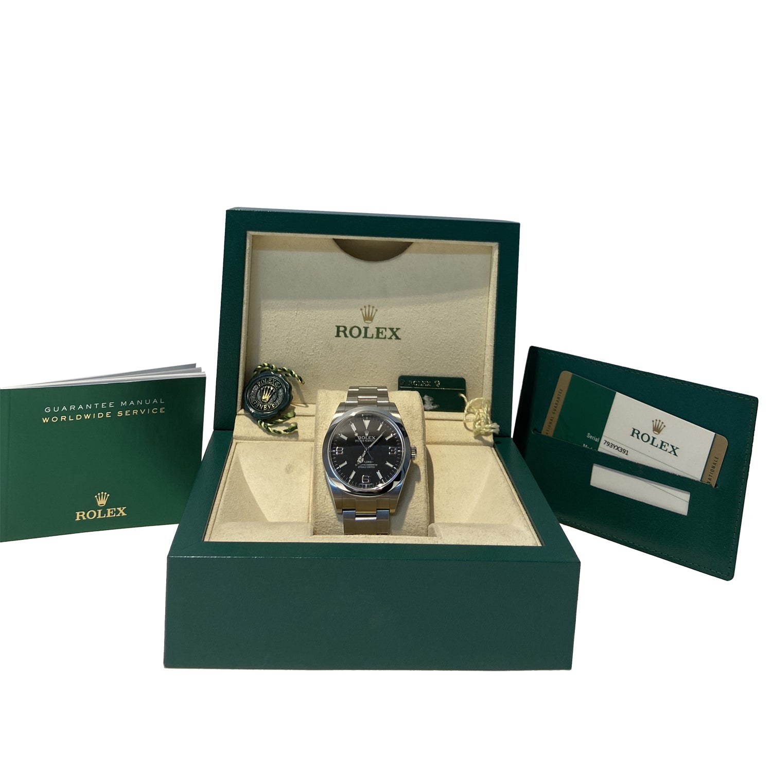 Explorer 1 Watch Stainless Steel Mens