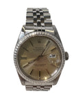 Silver Datejust Dial Jubilee Bracelet Steel Watch
