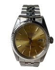 Datejust Plastic Glass Vintage Men's Watch