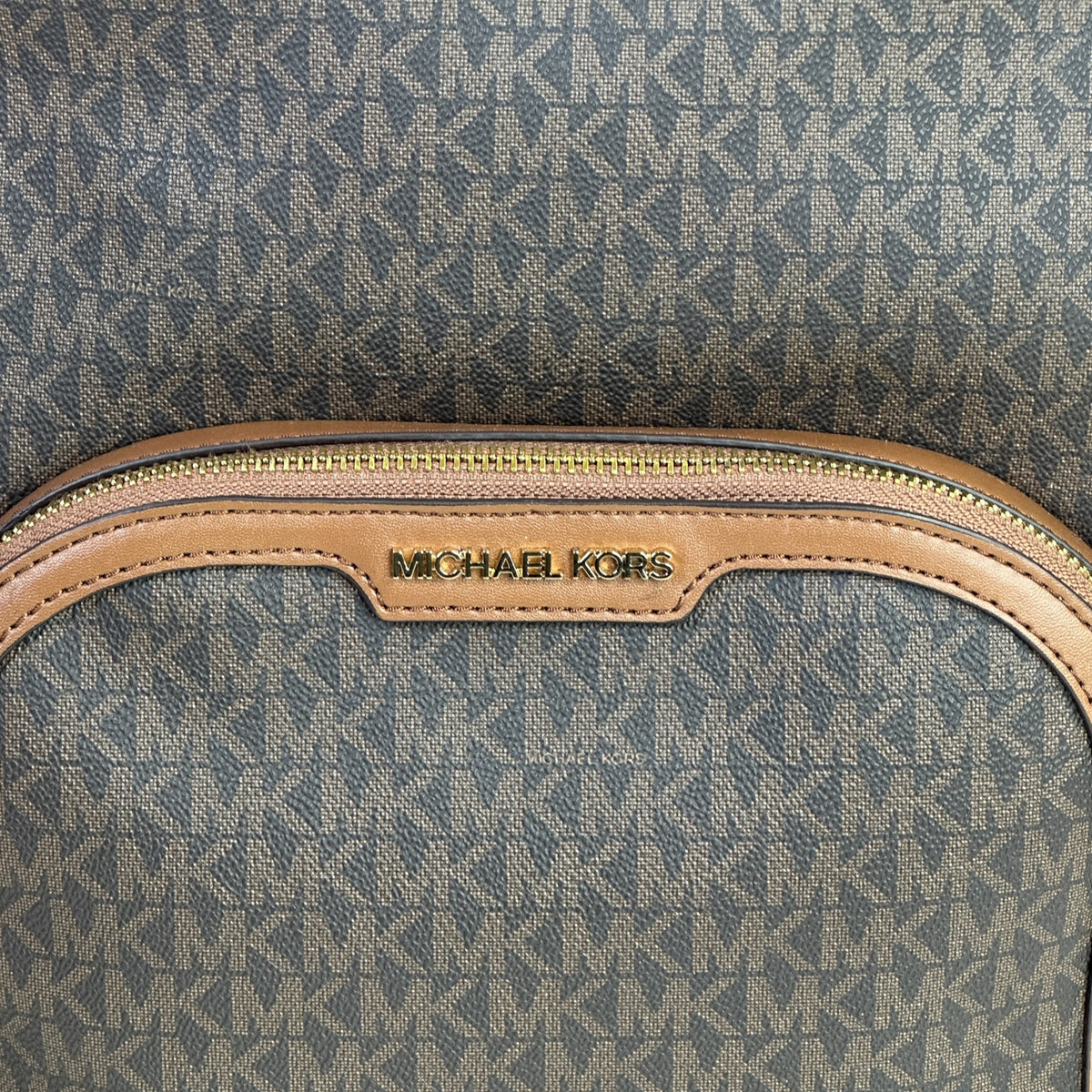 Michael Kors Jaycee Medium Brown Backpack