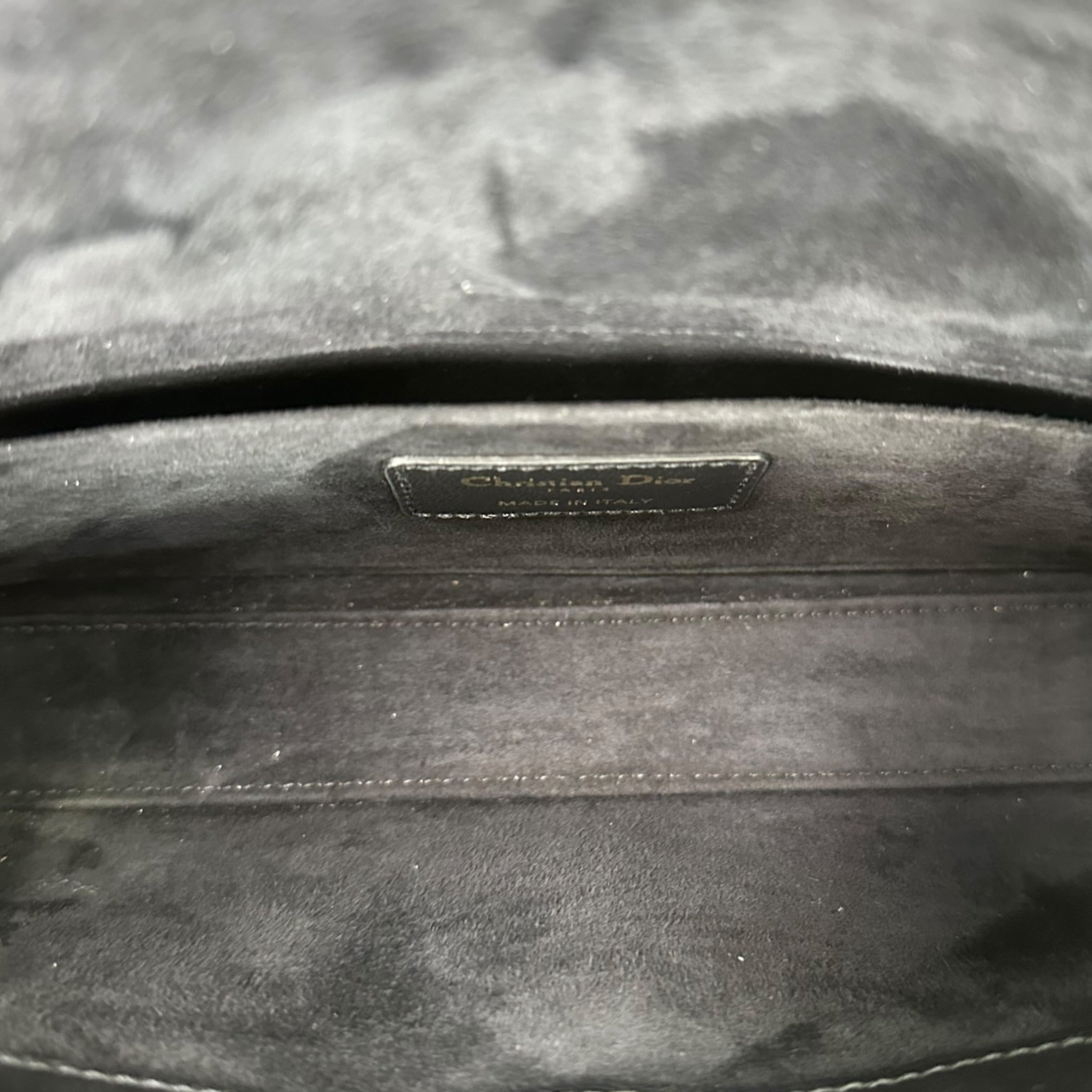 Dior Lady D-Joy Medium Black Cannage Lambskin