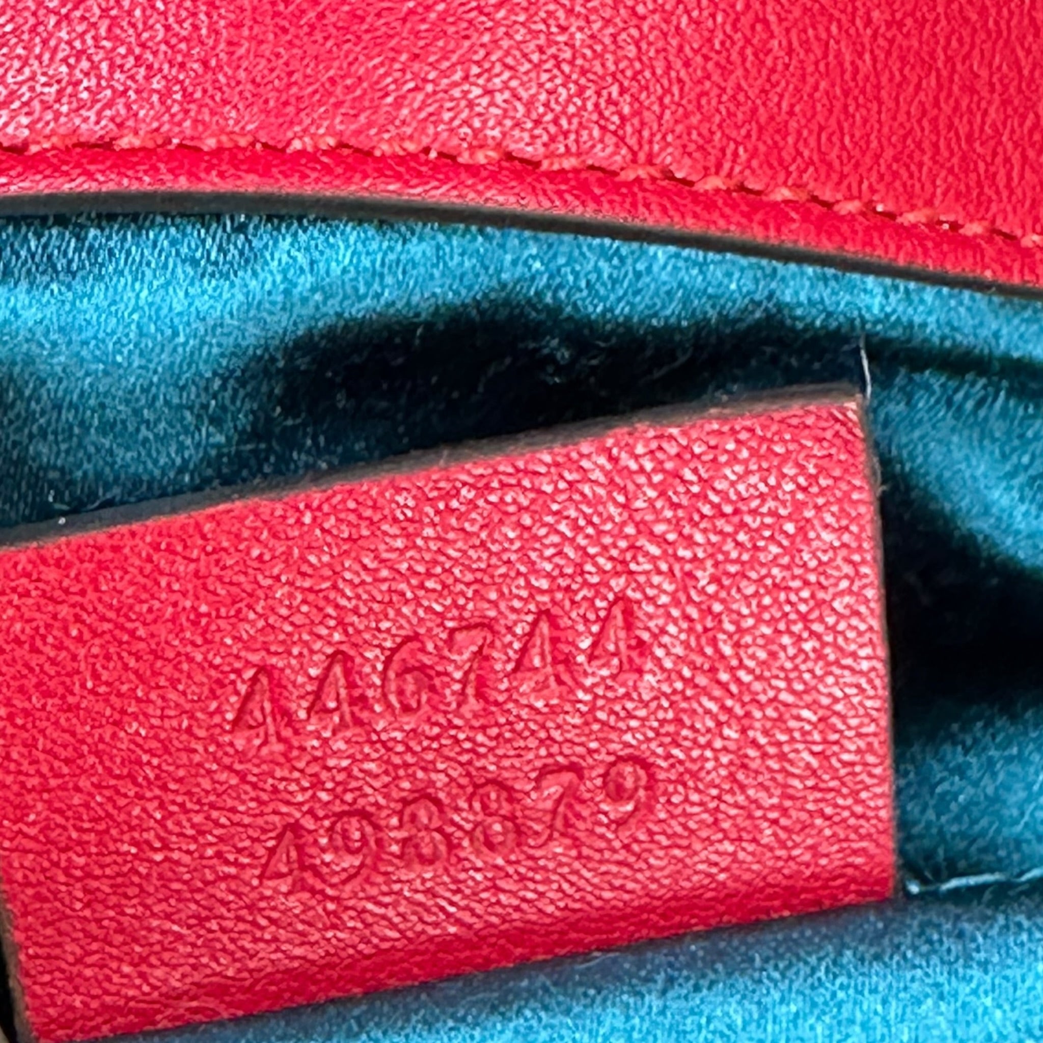 Gucci GG Marmont Mini Flap Bag Red Matelassé Velvet