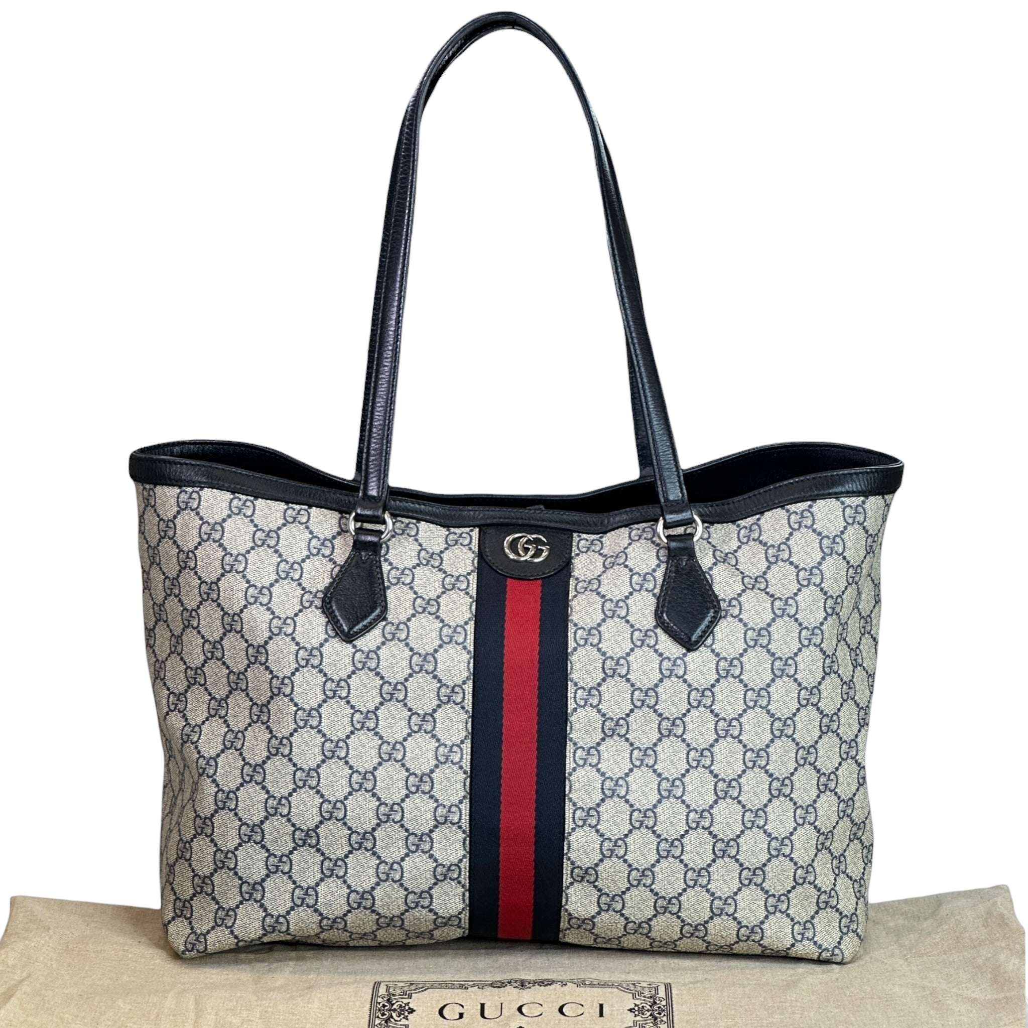 Gucci Ophidia medium tote GG Supreme canvas