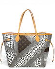 Louis Vuitton Neverfull MM Monogram Yayoi Kusama Wave Canvas
