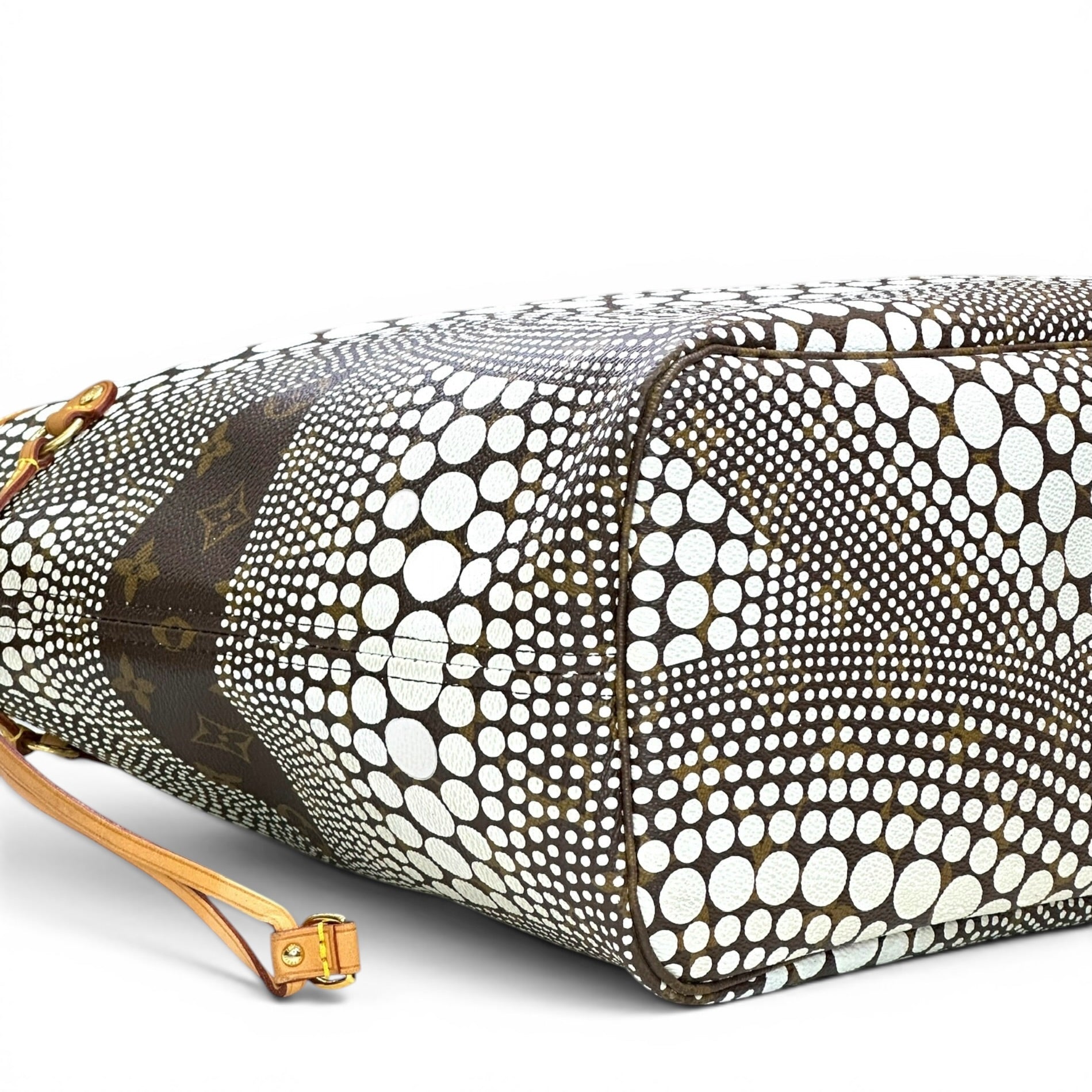 Louis Vuitton Neverfull MM Monogram Yayoi Kusama Wave Canvas
