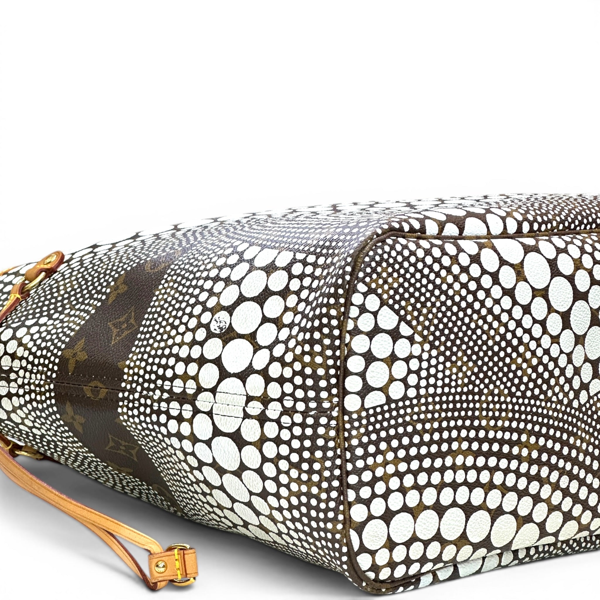 Louis Vuitton Neverfull MM Monogram Yayoi Kusama Wave Canvas