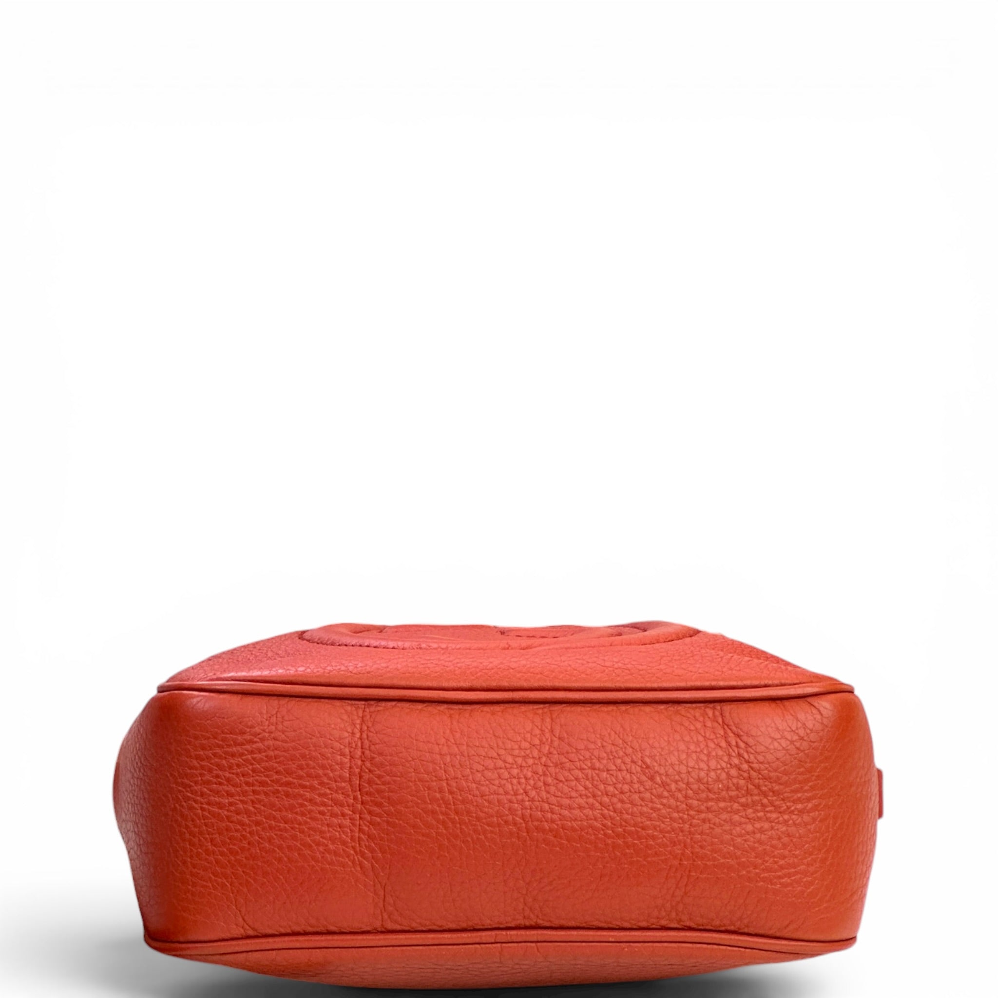 Gucci Soho Disco Bag Orange Pebbled Leather