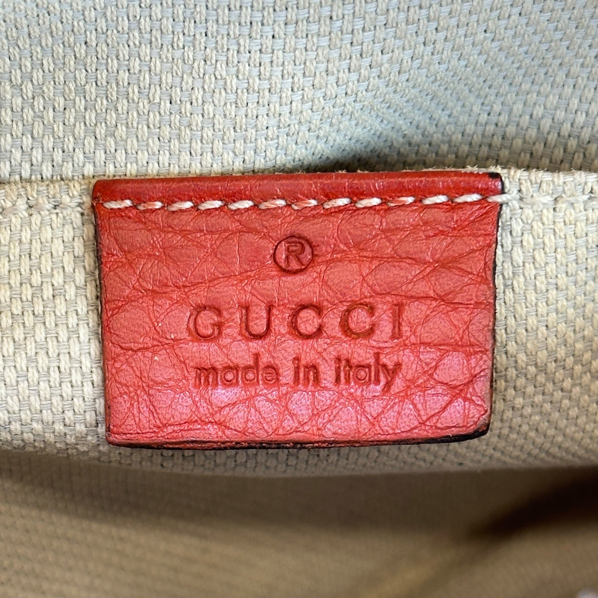 Gucci Soho Disco Bag Orange Pebbled Leather
