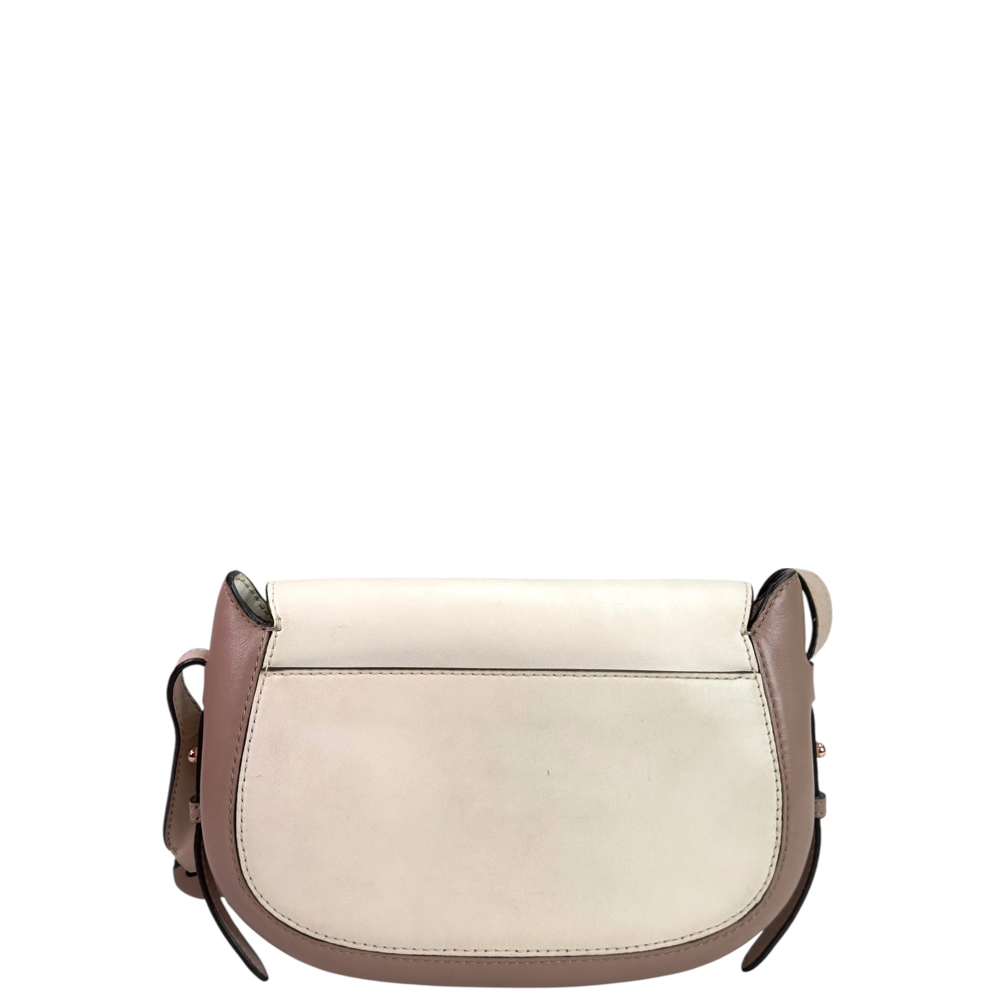 Michael Kors Jolene Saddle Crossbody bag Small Tri-Color Leather
