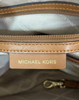 Michael Kors Voyager Tote Brown Monogram Canvas