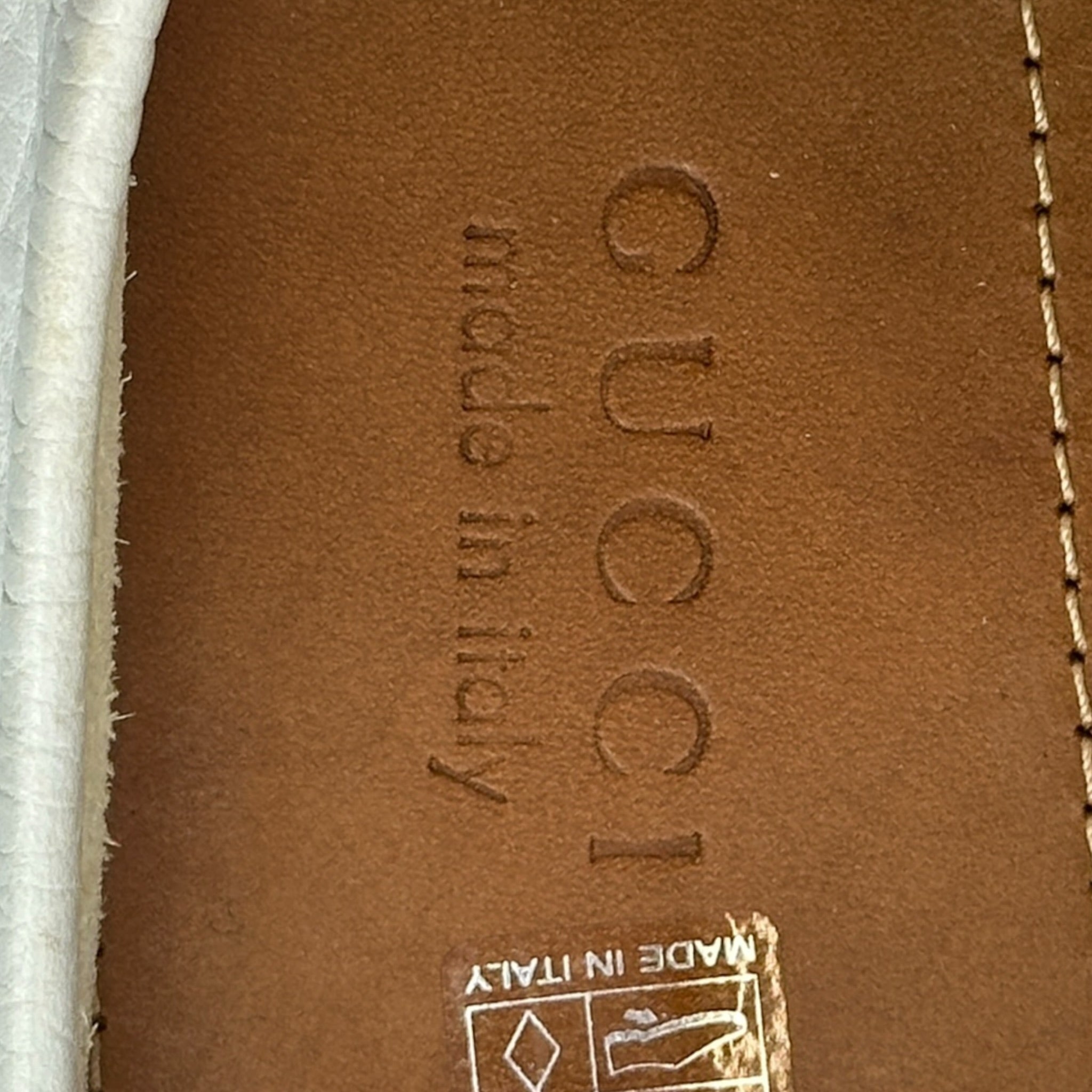 Gucci 1953 horsebit white Men's loafers size UK: 9.5