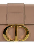 Christian Dior 30 Montaigne Beige Box Calfskin