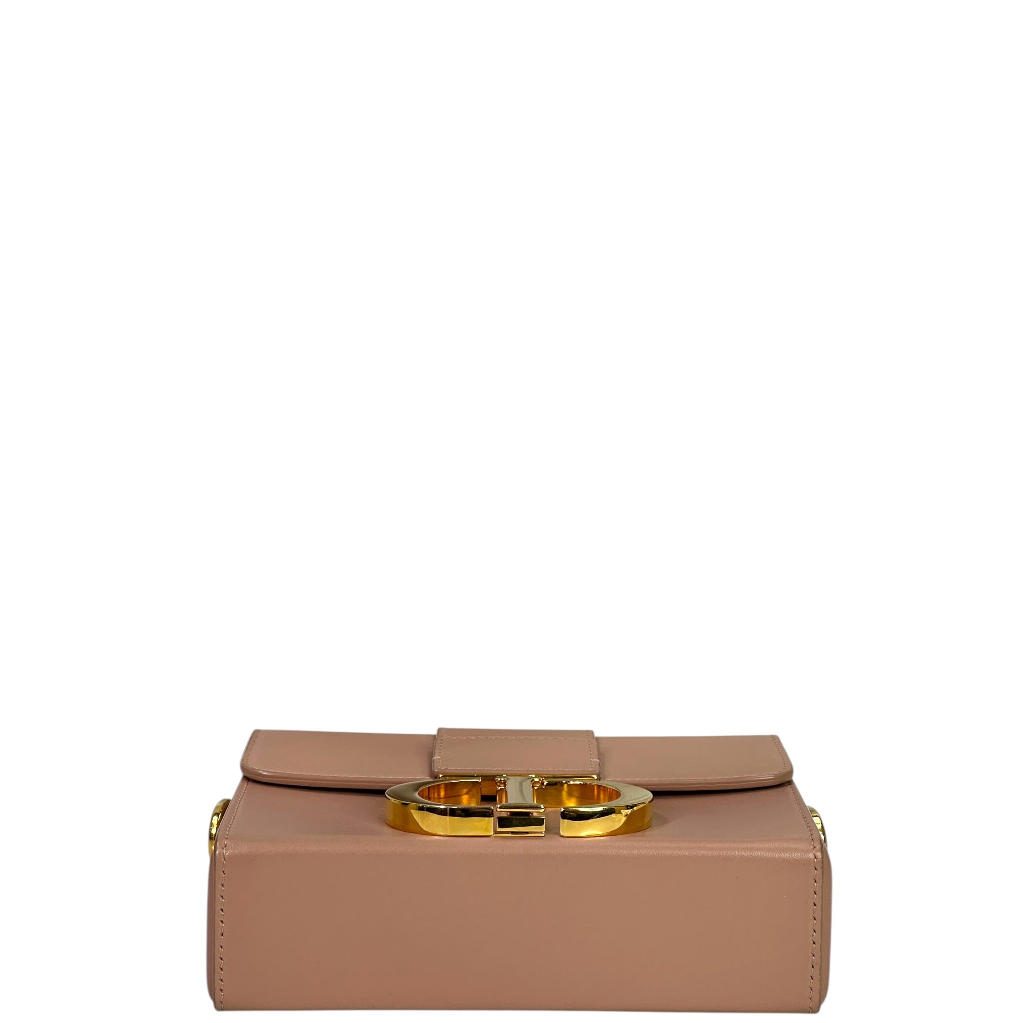 Christian Dior 30 Montaigne Beige Box Calfskin
