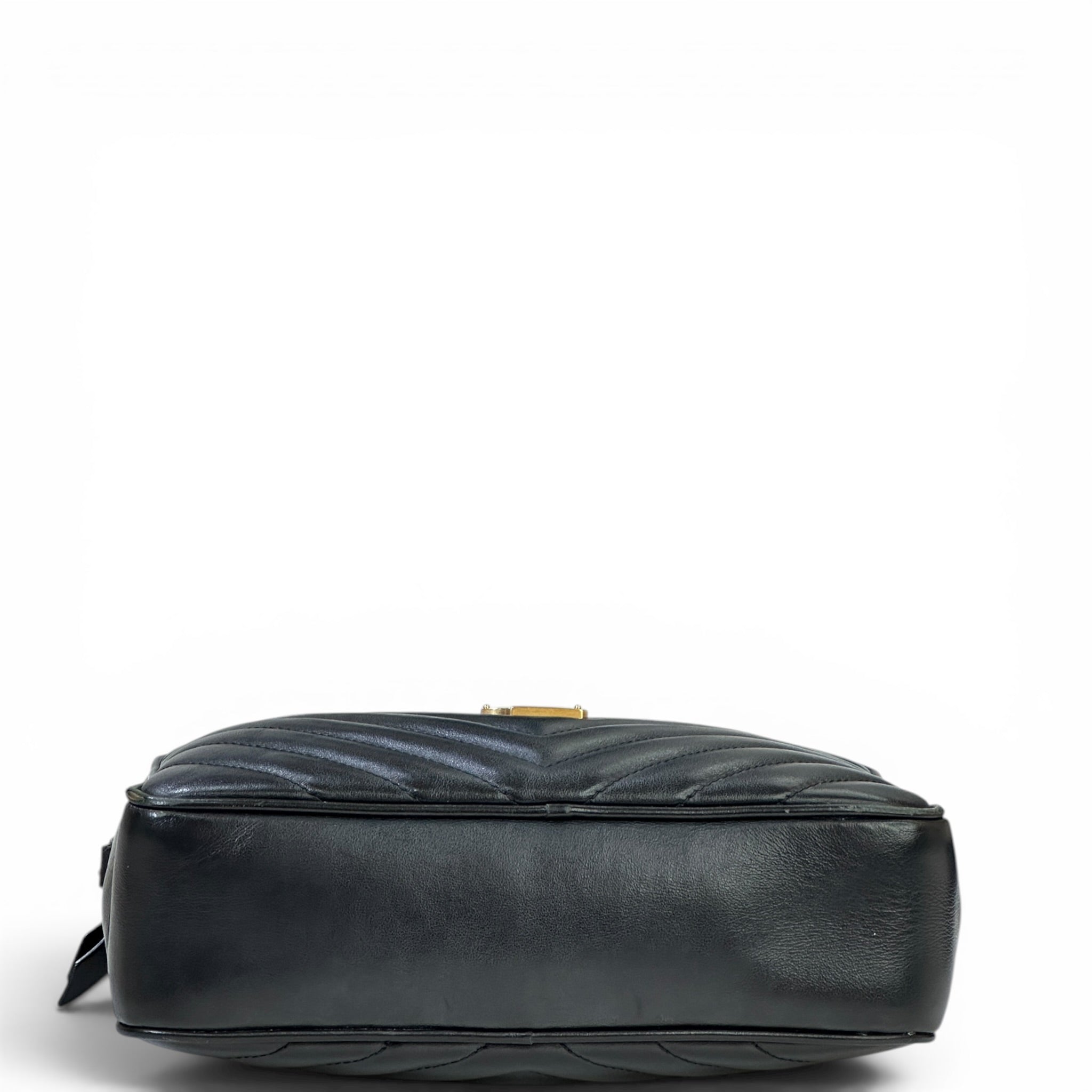 Saint Laurent Lou Camera Bag Black Quilted Leather