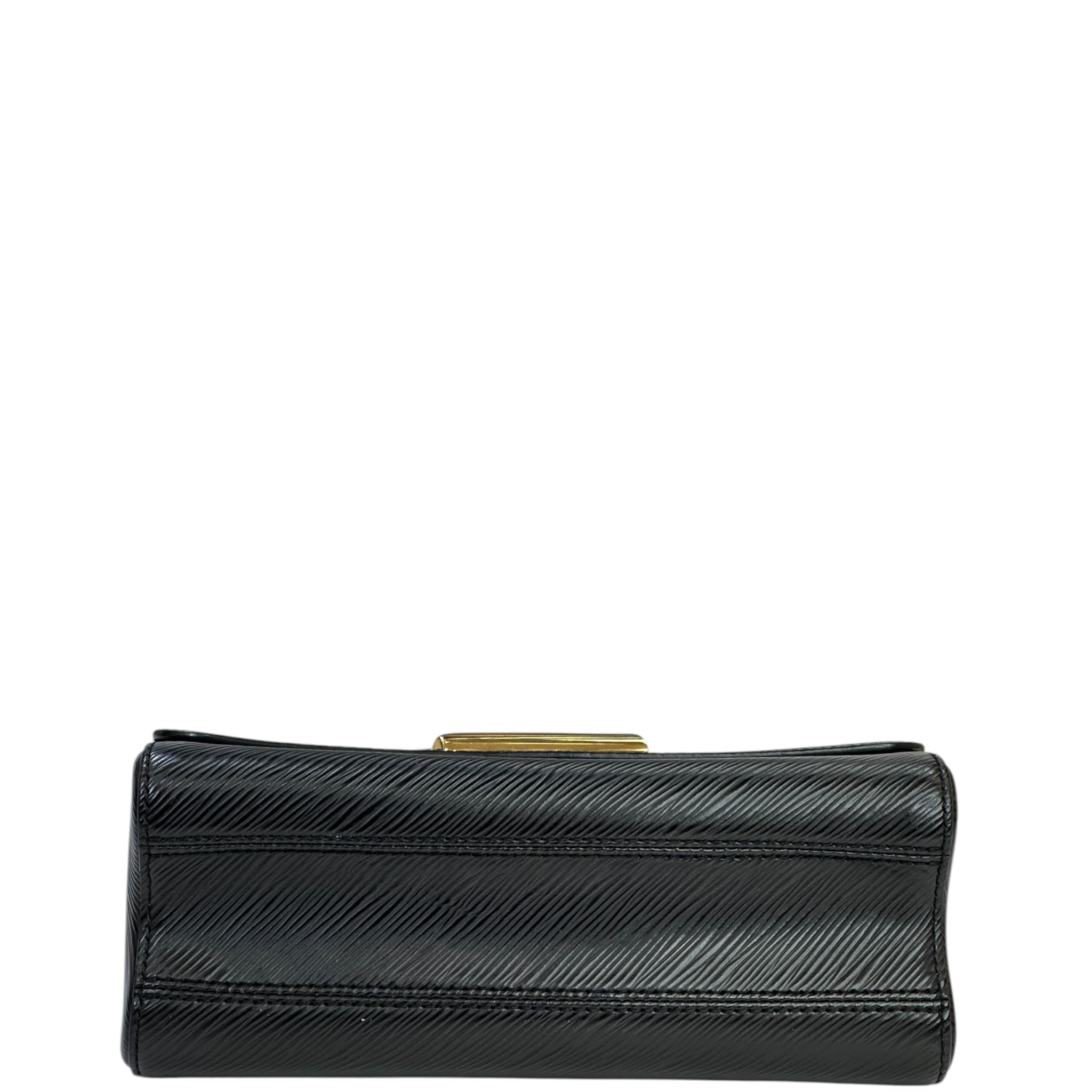 Louis Vuitton Twist MM Bag Black Epi Leather