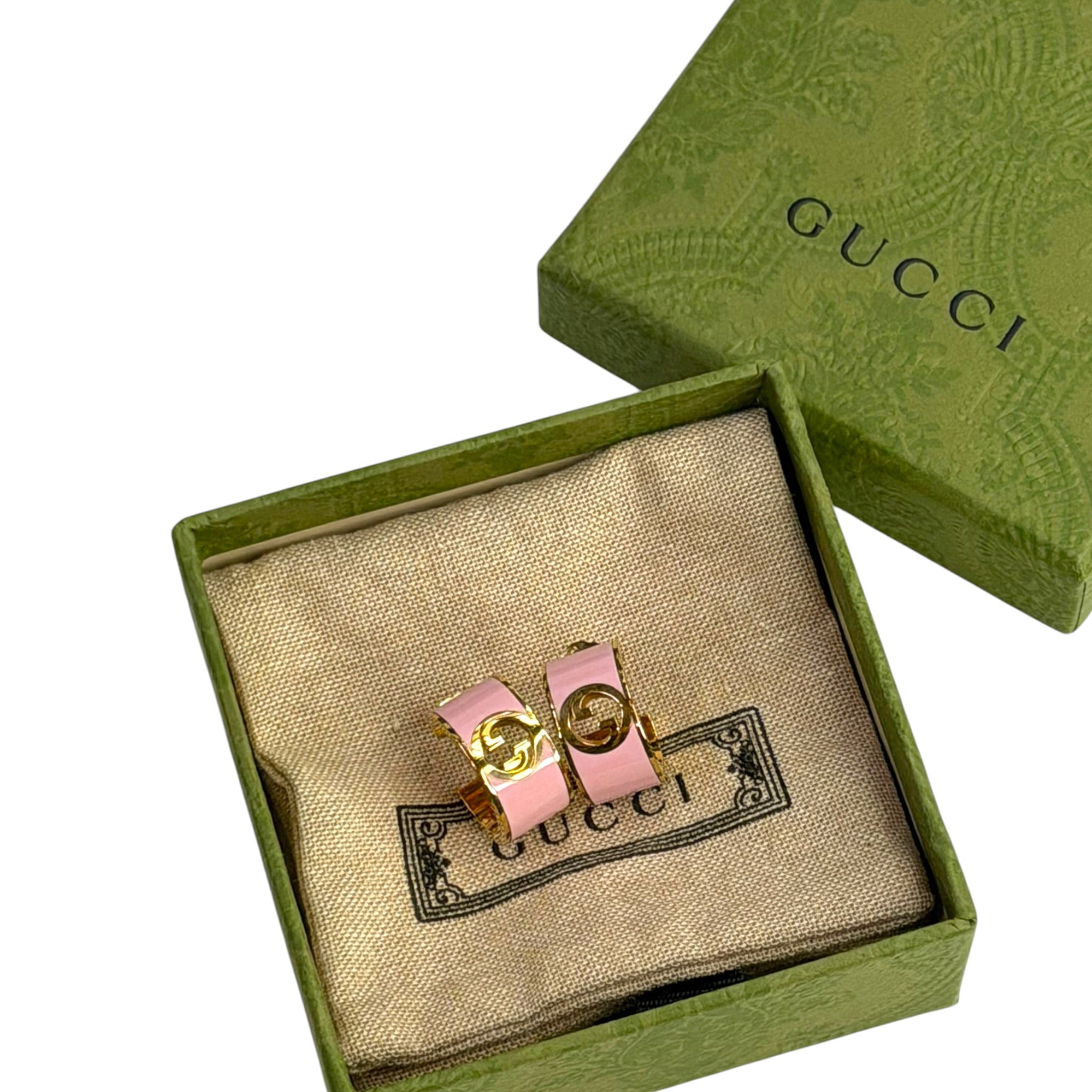 Gucci Small Blondie Hoop Earrings