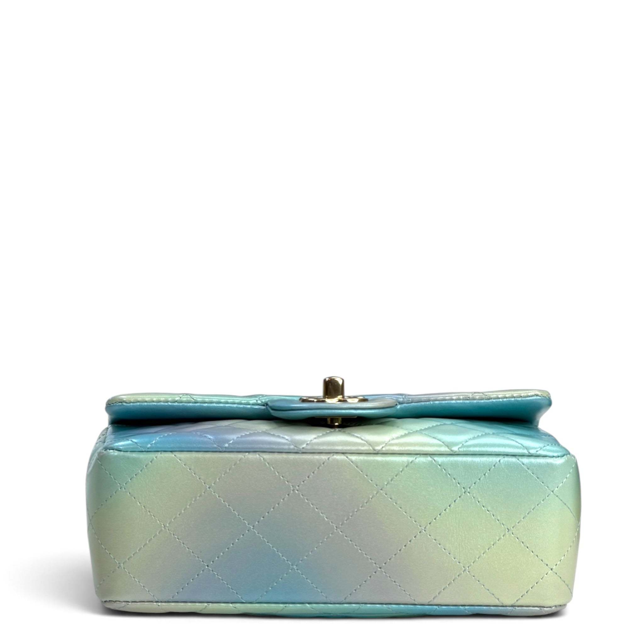 Chanel Flap Bag Mini Iridescent Ombre Lambskin