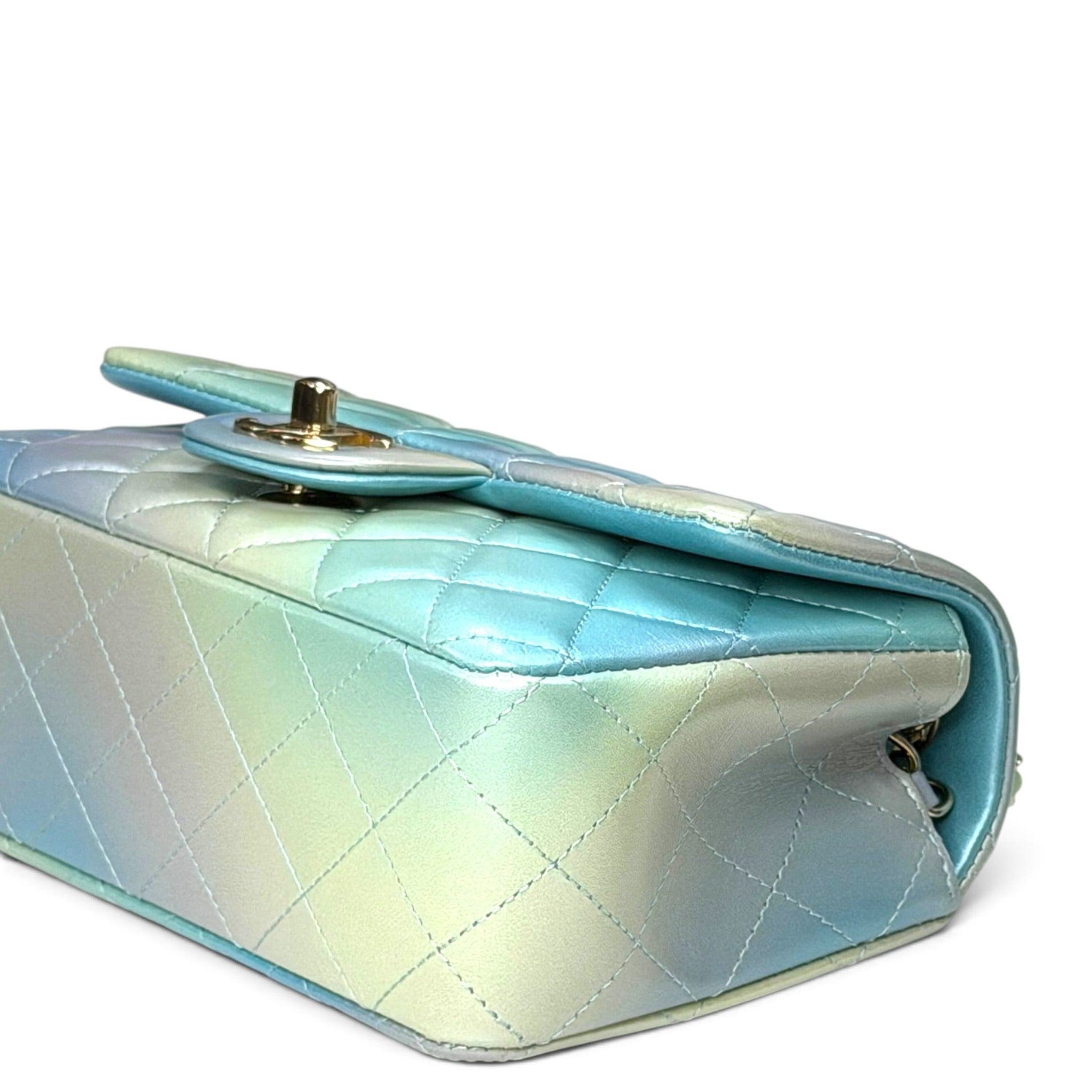 Chanel Flap Bag Mini Iridescent Ombre Lambskin