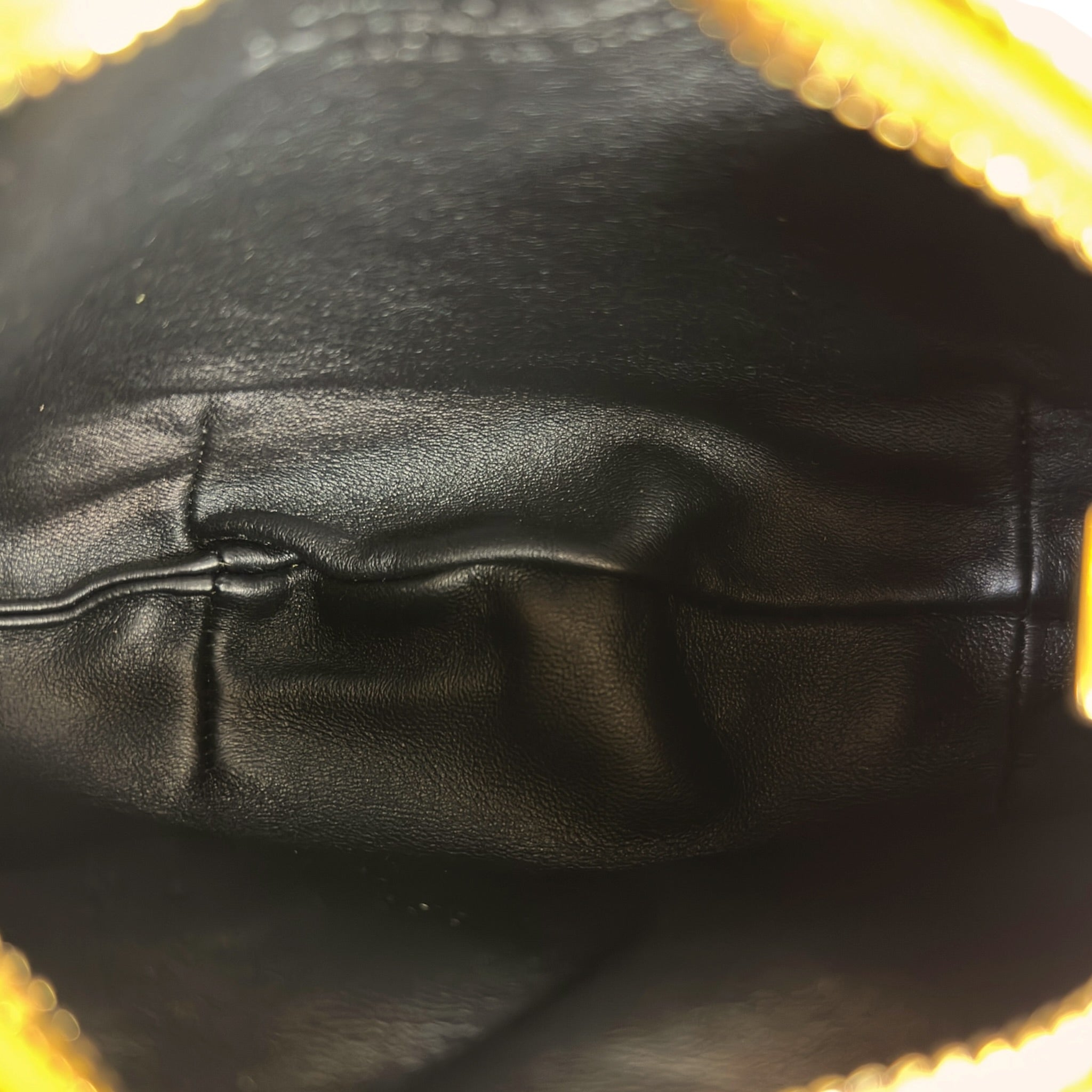 Bottega Veneta Jodie Mini Bag Gold Leather