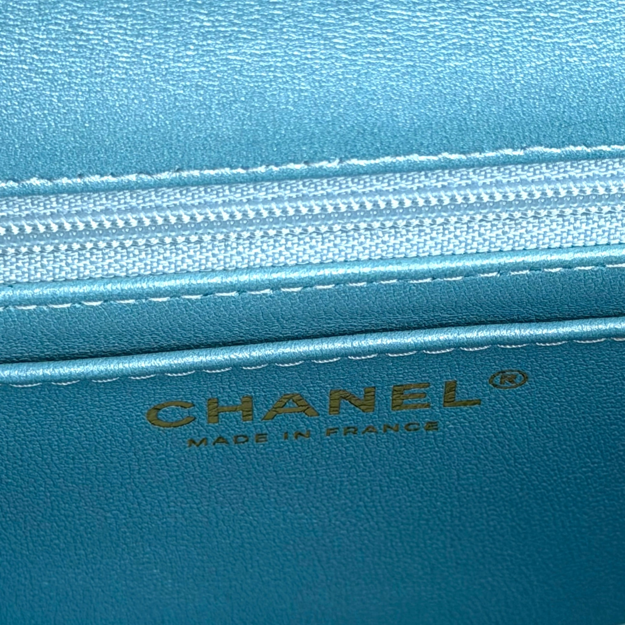 Chanel Flap Bag Mini Iridescent Ombre Lambskin