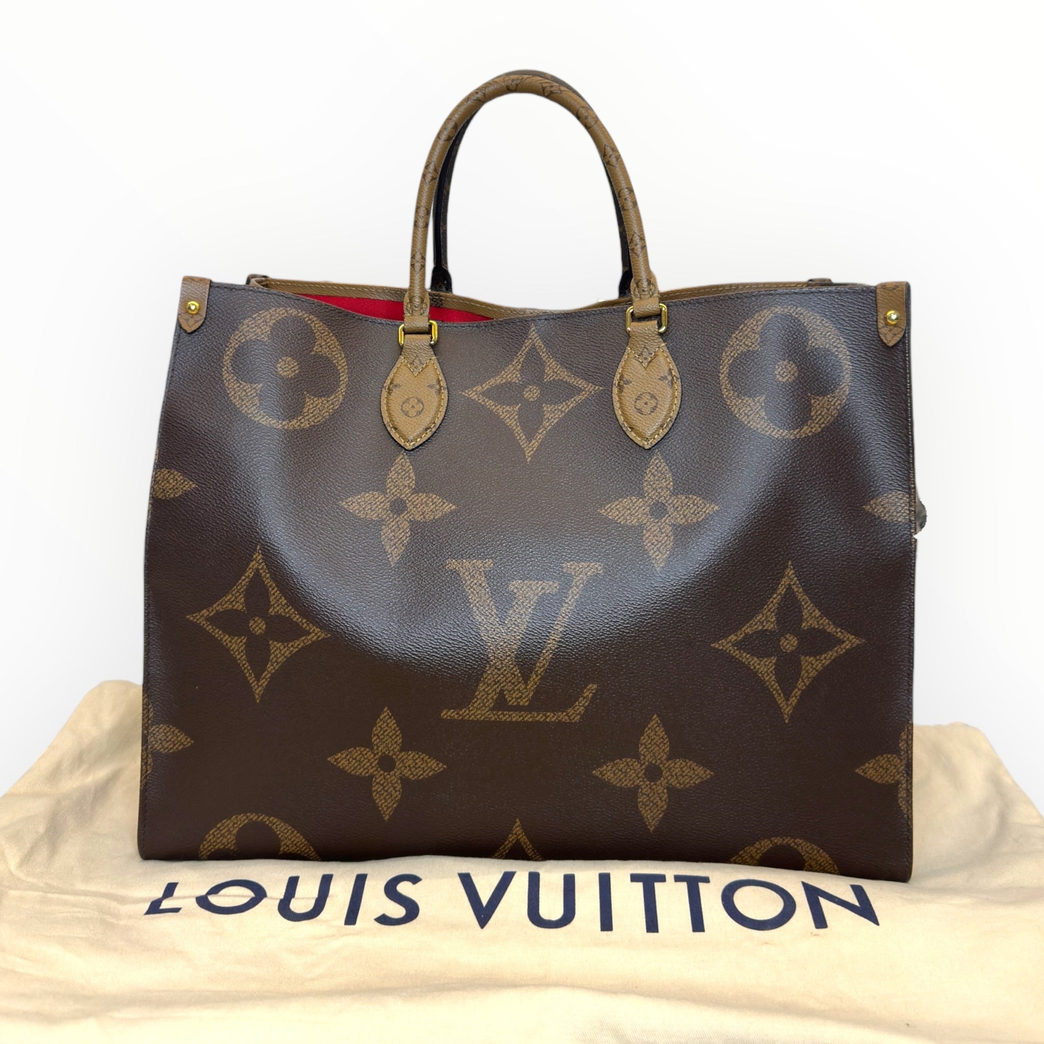 Louis Vuitton OnTheGo GM Giant Reverse Monogram Canvas