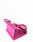 Jacquemus Le Chiquito Noeud Top Handle Bag Pink Leather