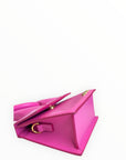 Jacquemus Le Chiquito Noeud Top Handle Bag Pink Leather