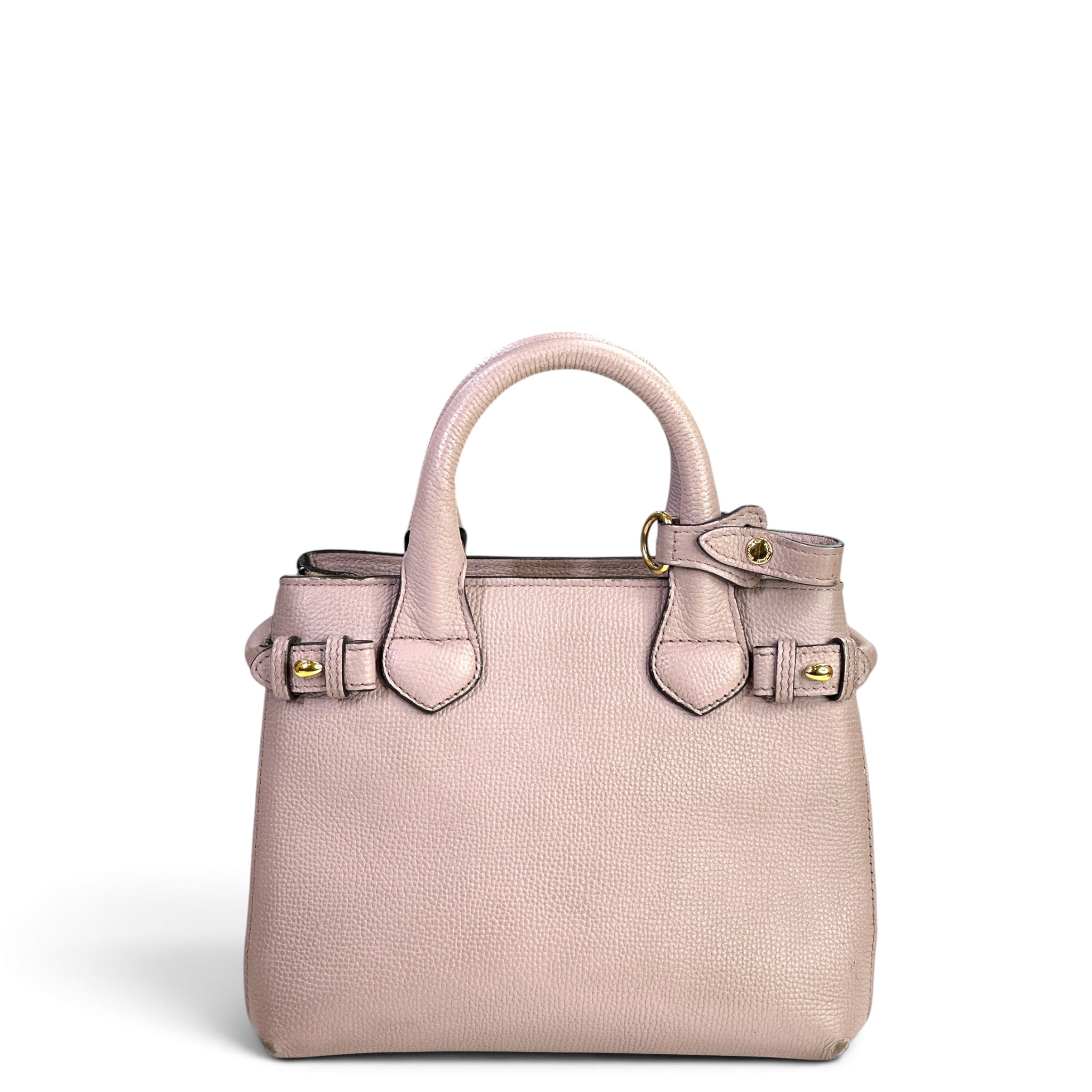Burberry Baby Banner Mini Pink Calf Skin Tote