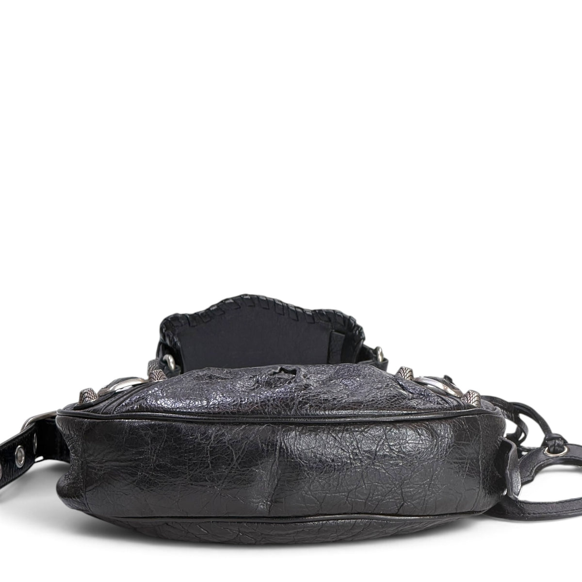 Balenciaga Le Cagole xs Black Leather Shoulder Bag