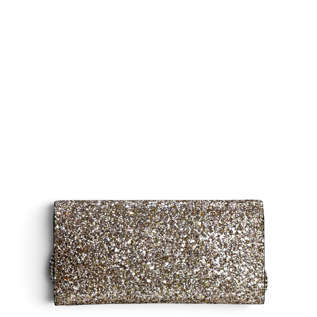 Jimmy Choo Glitter Clutch.