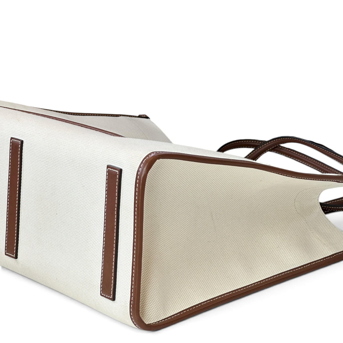 Burberry Freya Canvas Tote Bag