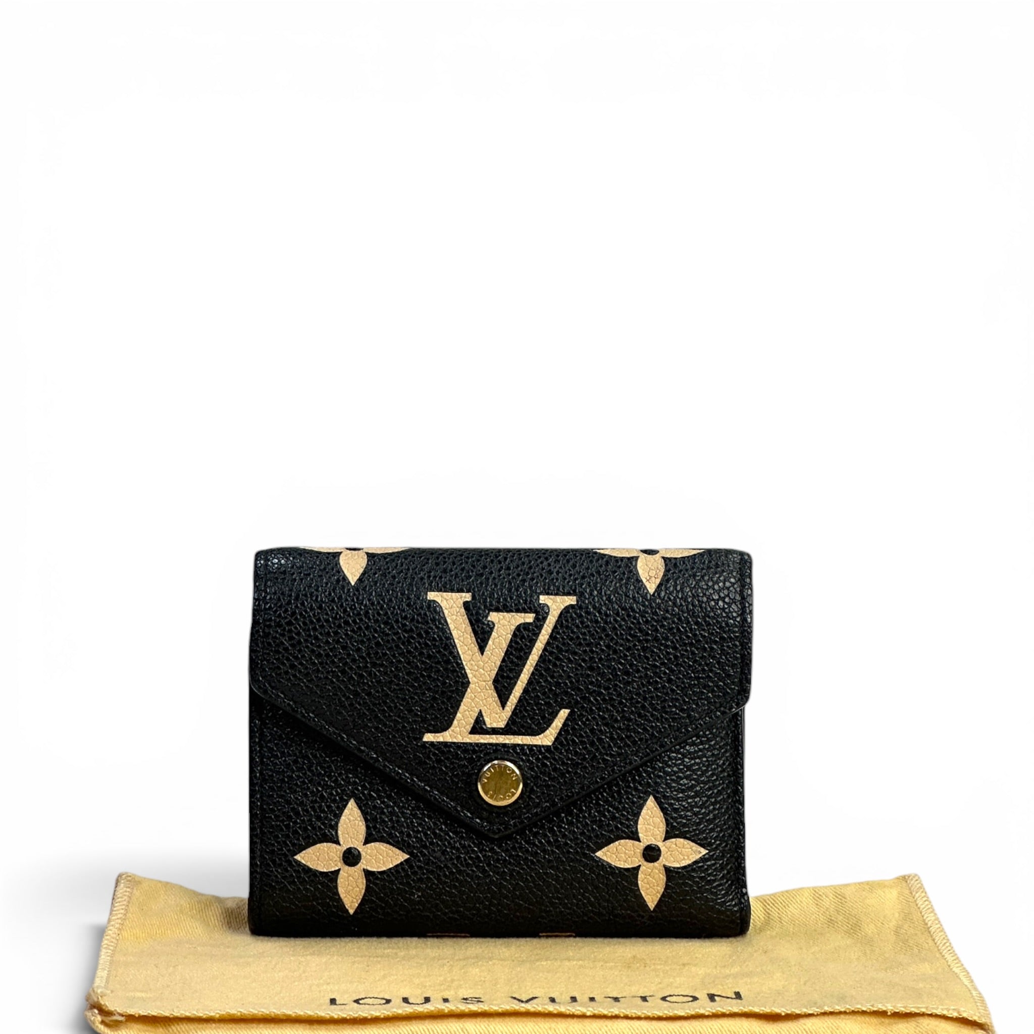 Louis Vuitton Victorine Wallet Bicolor Monogram Empreinte