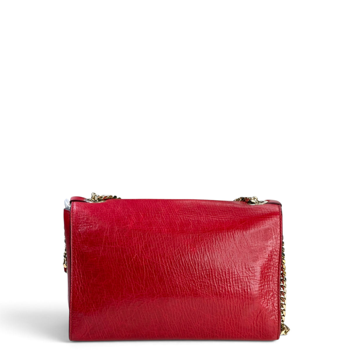 JImmy Choo Madeline Medium Red Leather Shoulder bag