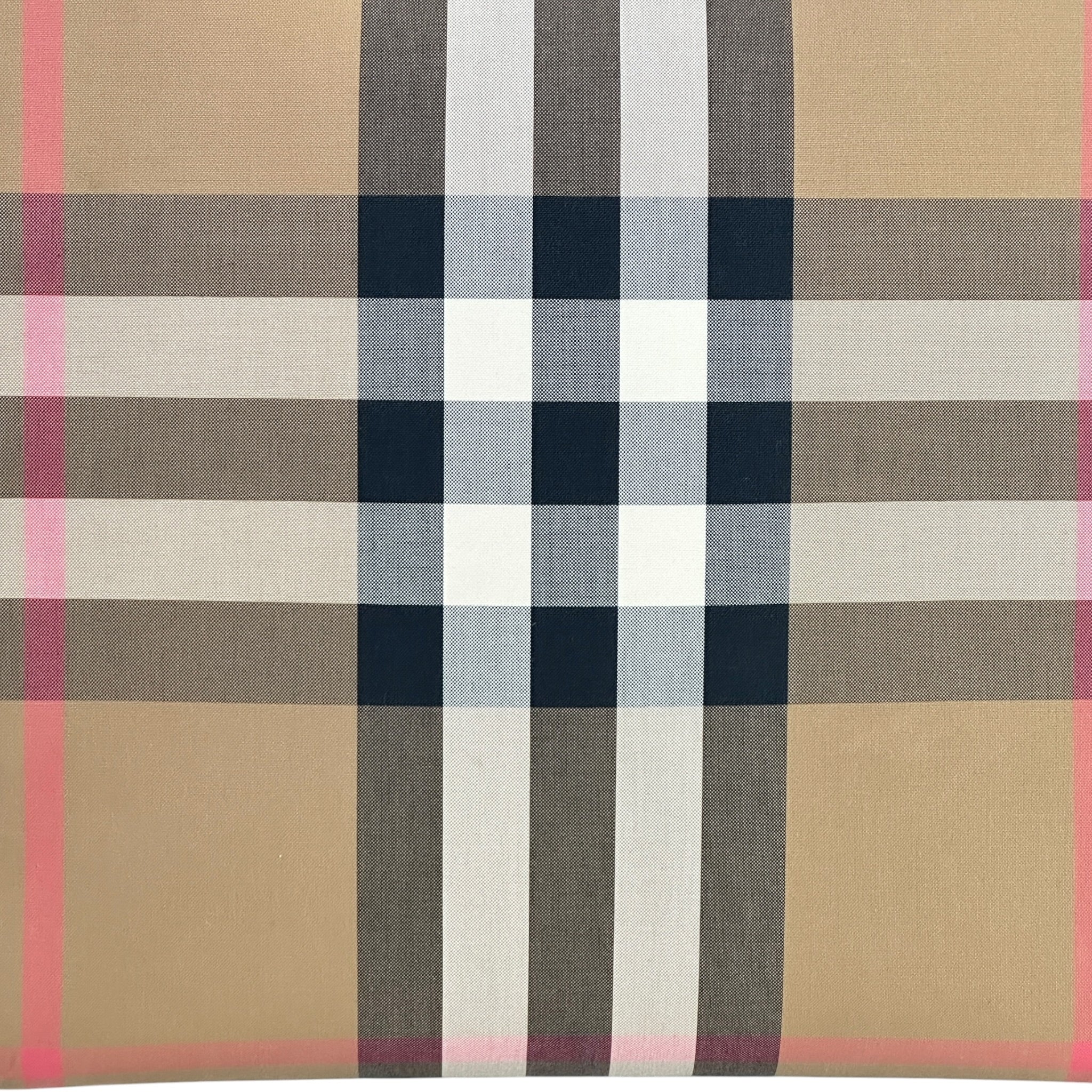 Burberry Vertical Tote Check Canvas 2025