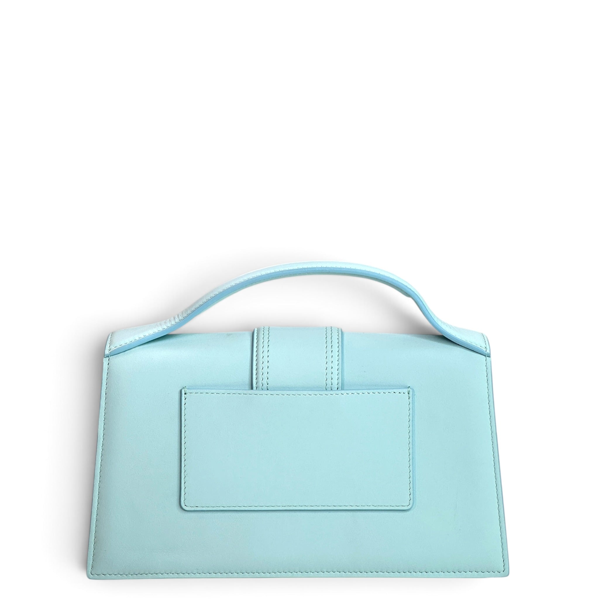 Jacquemus Bambino Powder Blue Leather Bag