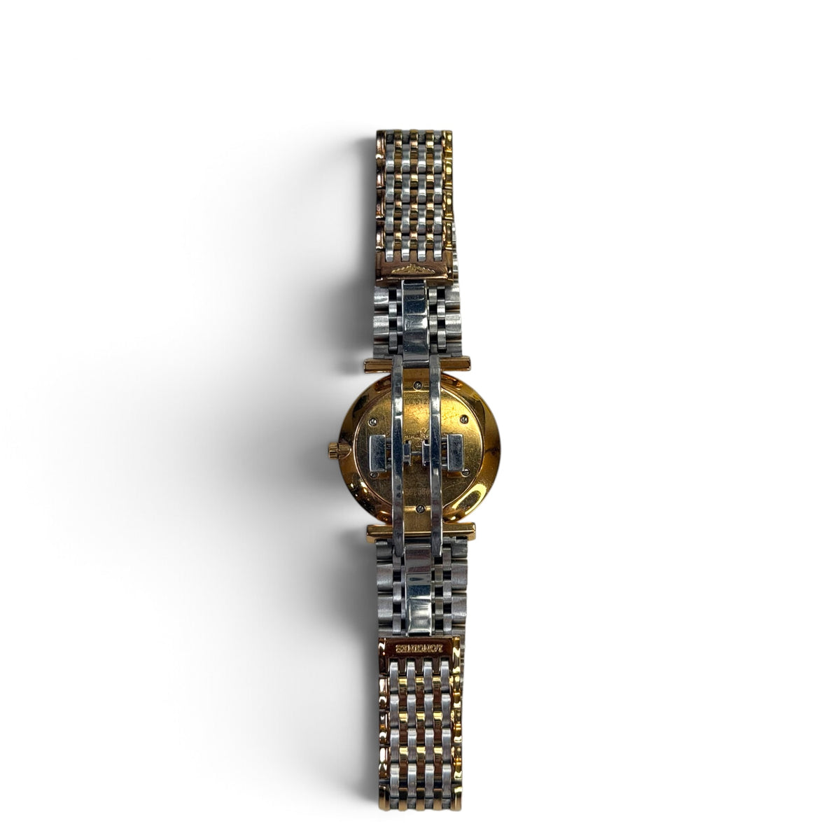 Longines La Grande Classique With Diamonds Bezel Dial Two Tone Watch
