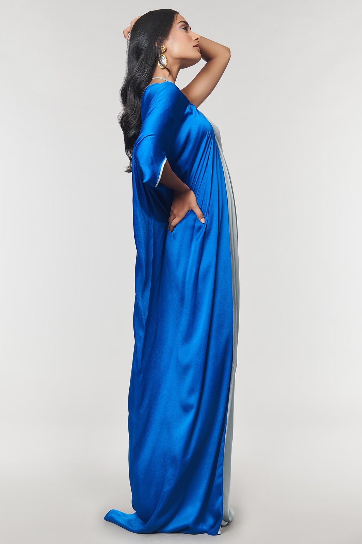 Amit Aggarwal x Wendell Rodricks One shoulder Ring Gown Size M