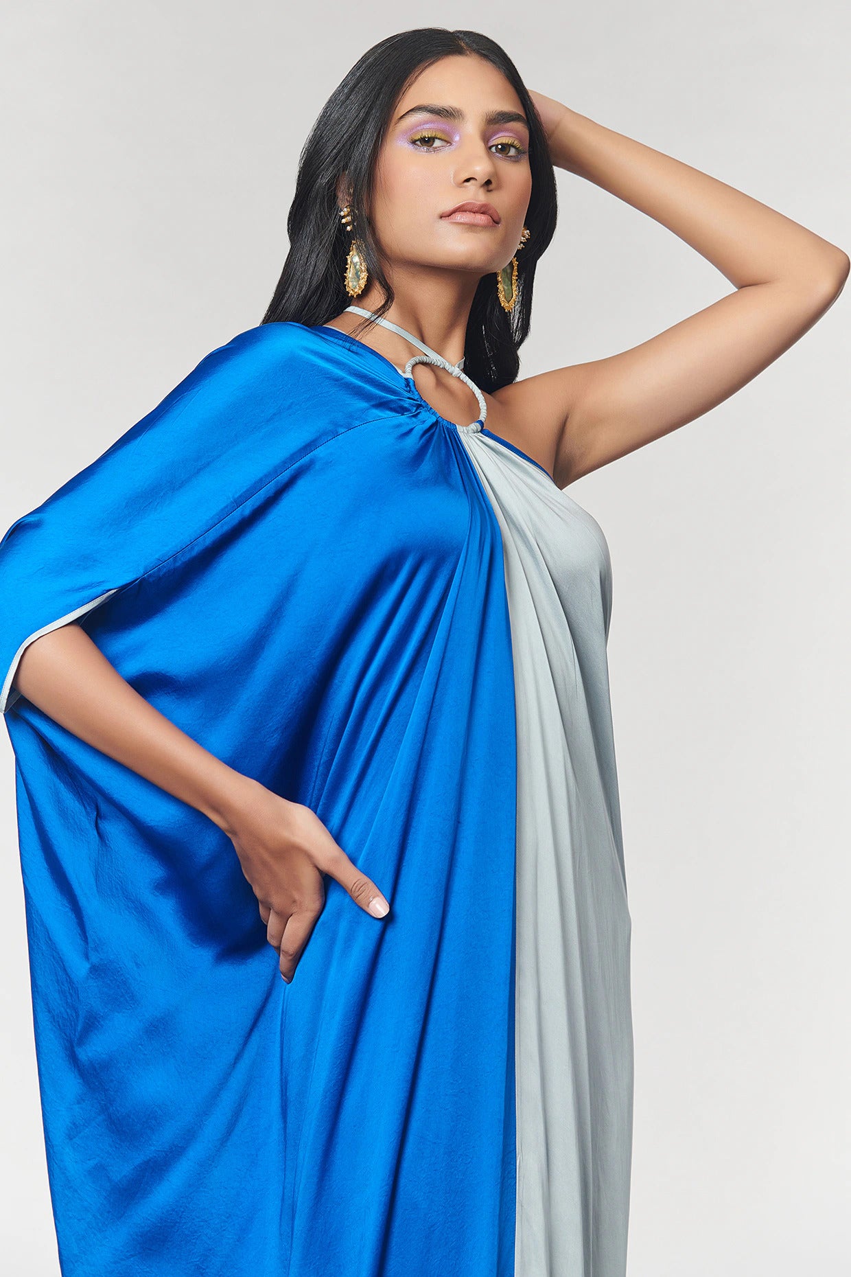 Amit Aggarwal x Wendell Rodricks One shoulder Ring Gown Size M