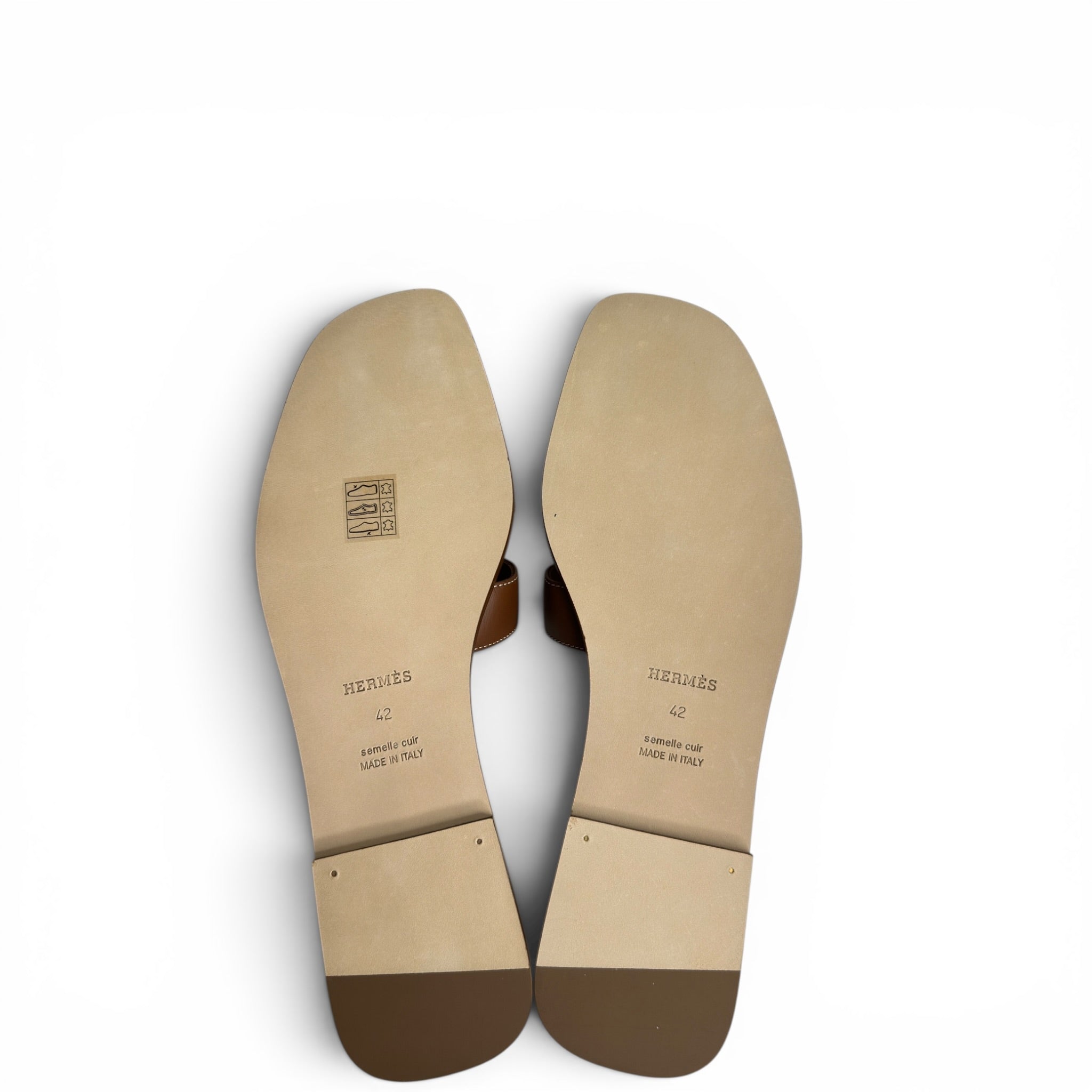Hermes Orans Tan EU 42