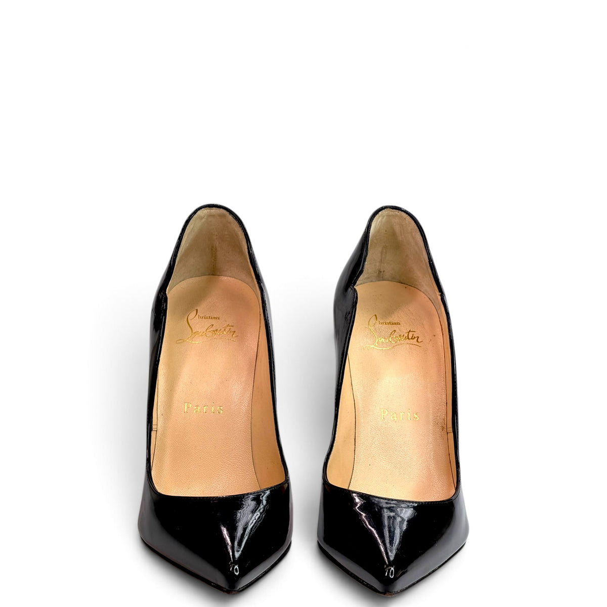 Christian louboutin Kate 100 Patent Leather Pumps