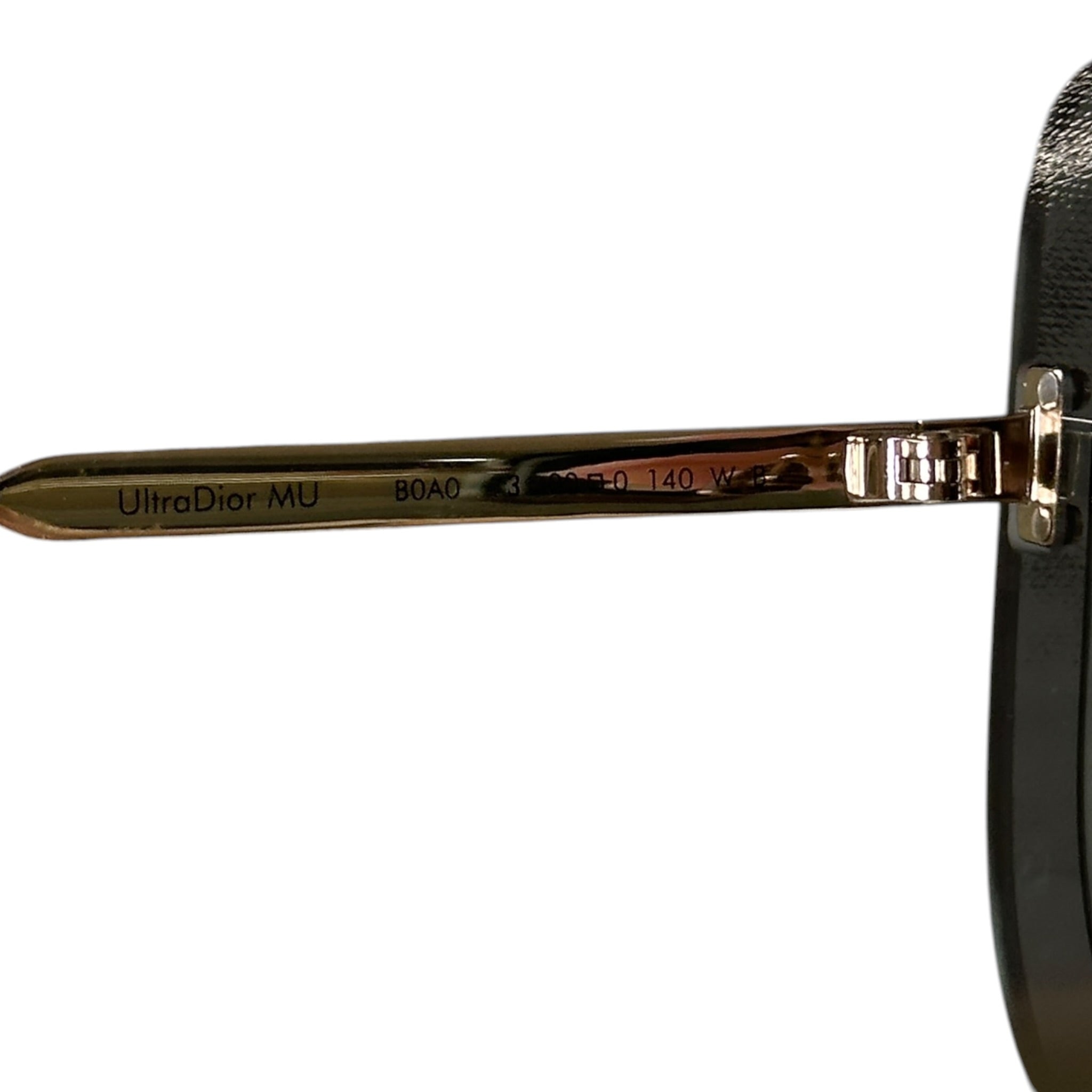 Christian Dior UltraDior MU Sunglasses Black Lens