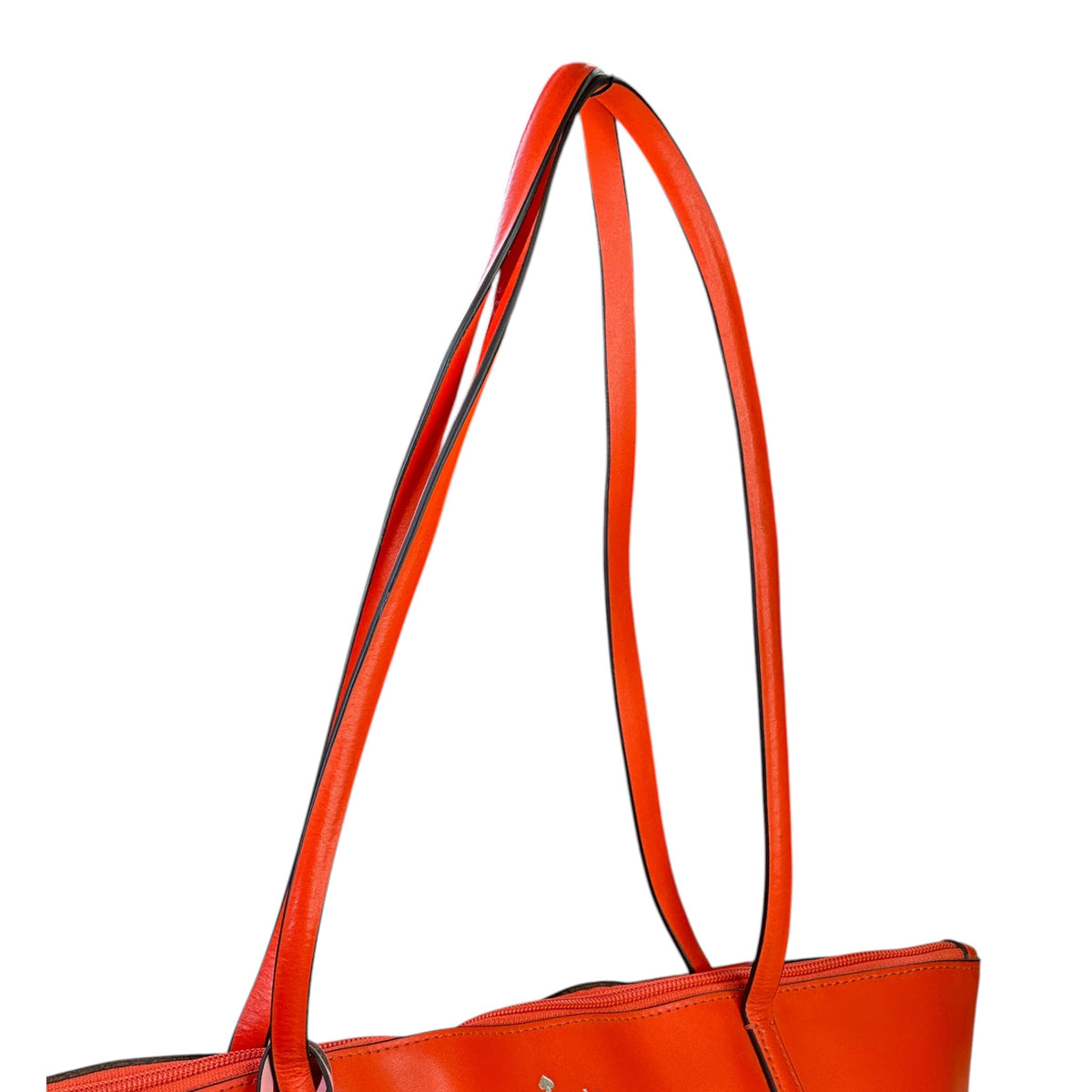 Kate Spade Breanna Bright Red Large Leather Shoulder Tote
