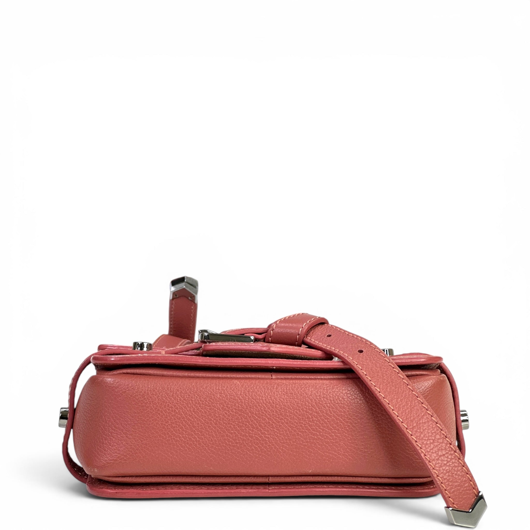 Jimmy Choo Lexie Rosewood Leather Crossbody Bag