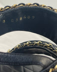 Chanel Black CC Chain Slides Sandal EU 41C