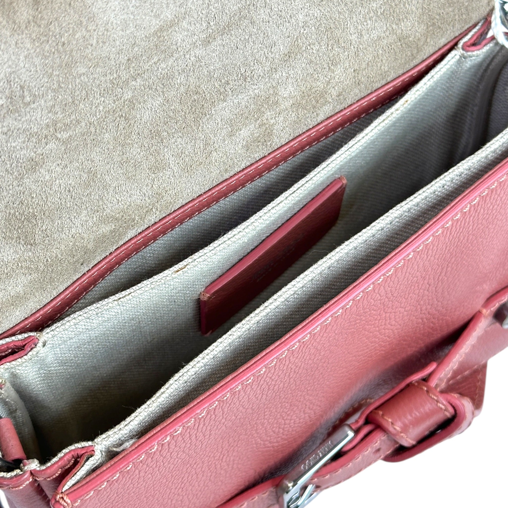 Jimmy Choo Lexie Rosewood Leather Crossbody Bag