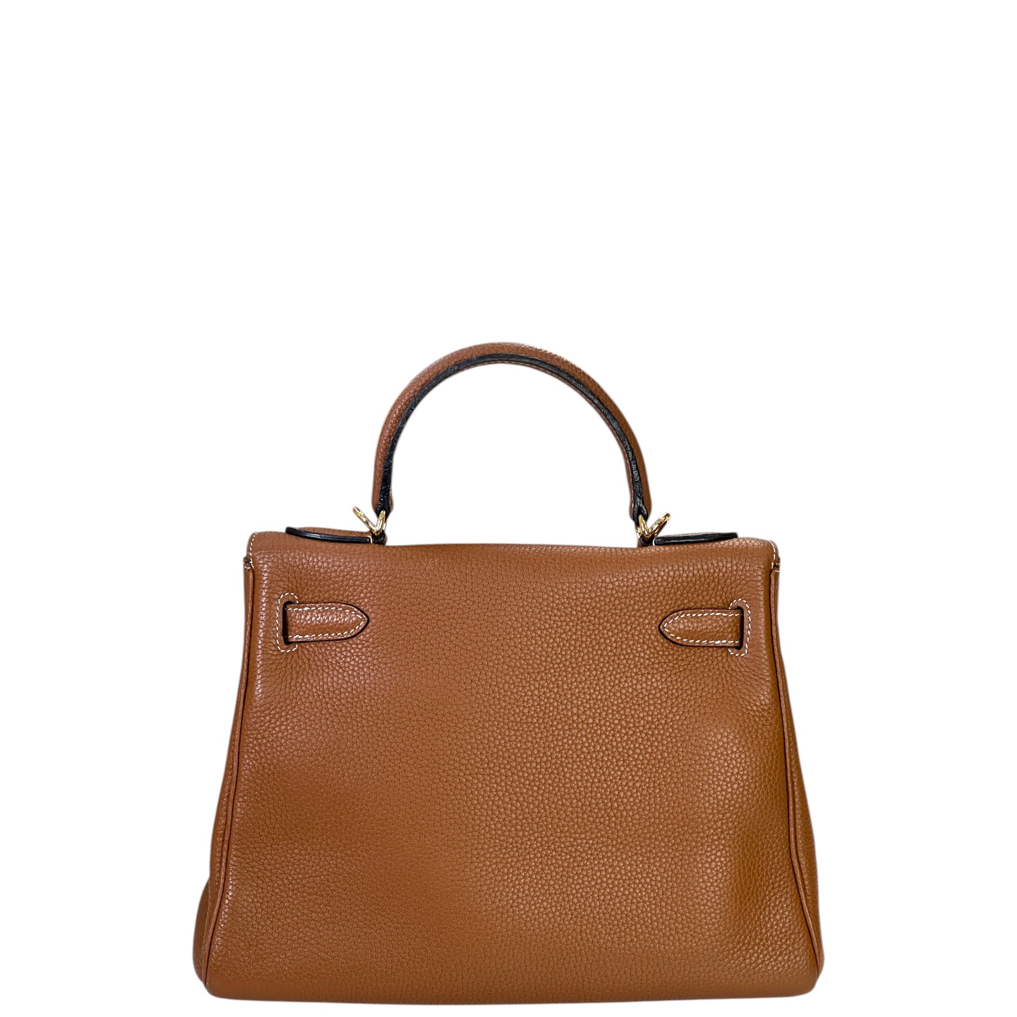 Hermès Kelly 28 Retourne Gold Togo GHW