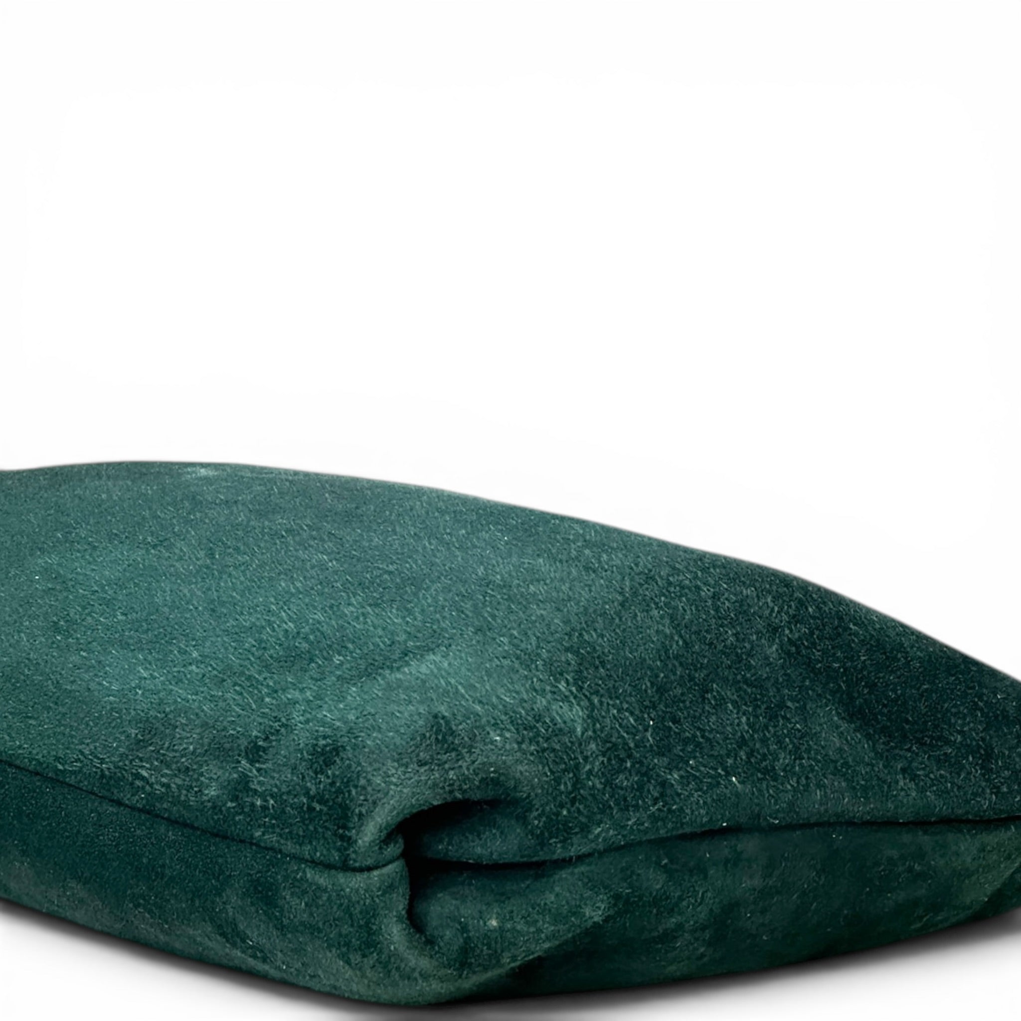 Jimmy Choo Callie Green Suede Clutch