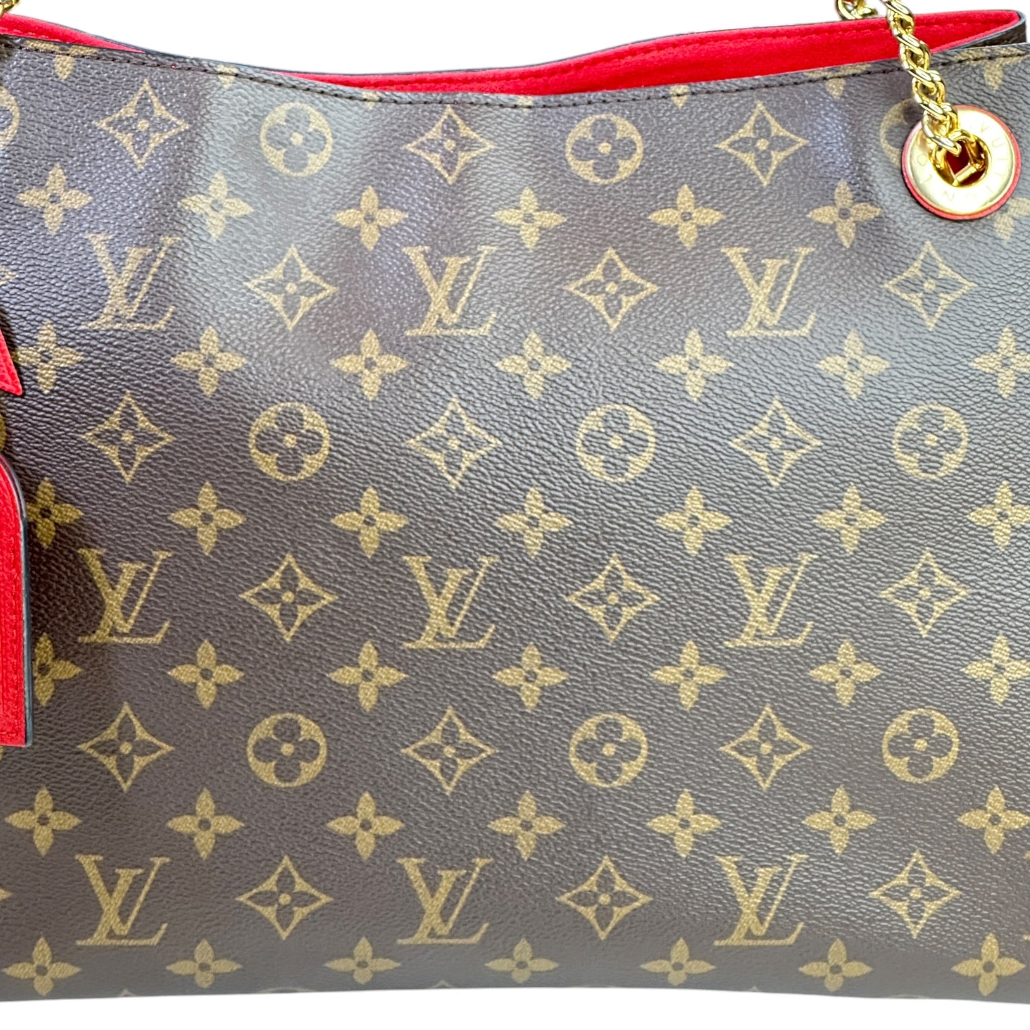 Louis Vuitton Surene MM Iconic Monogram Canvas Shoulder Bag